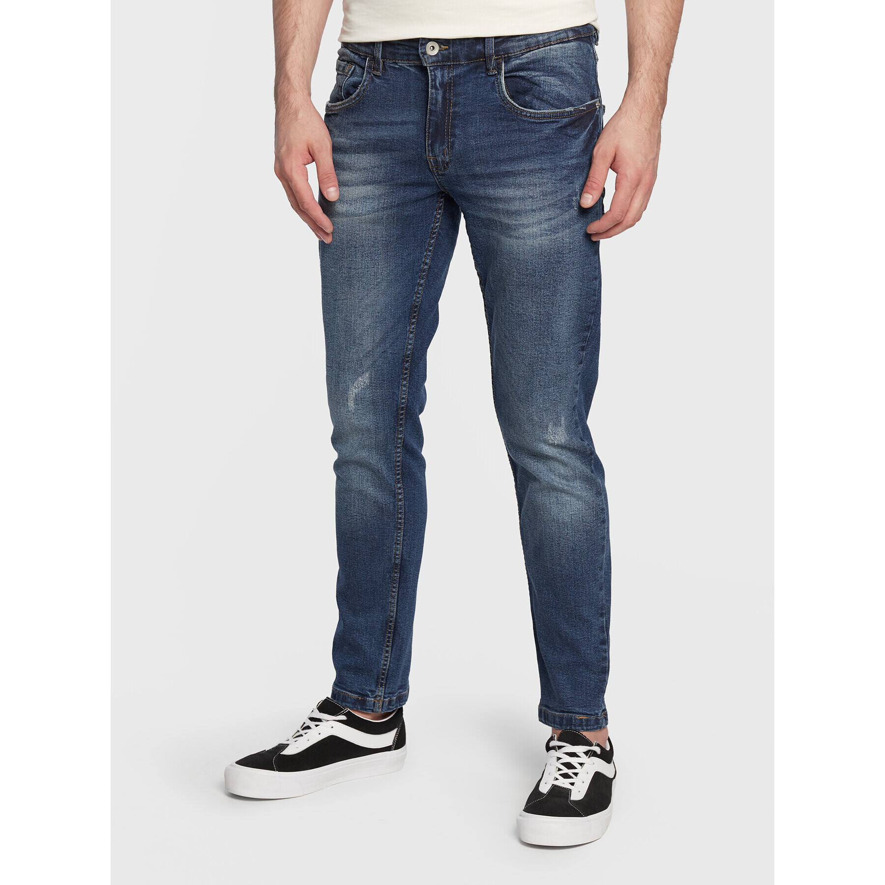 Redefined Rebel Farmer Stockholm 217137 Kék Slim Fit - Pepit.hu