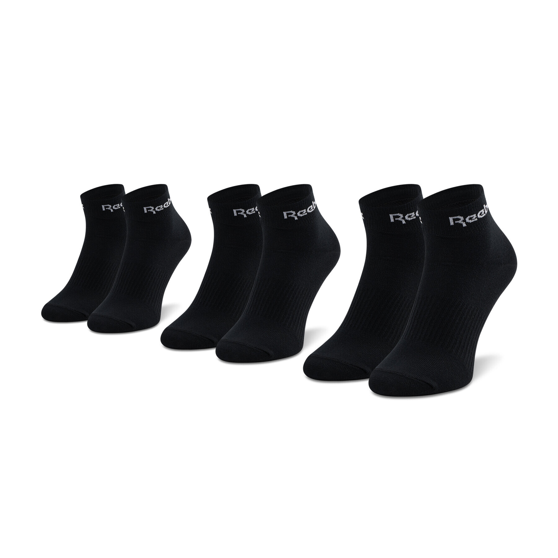 Reebok 3 pár unisex bokazokni Act Core Ankle Sock 3P GH8166 Fekete - Pepit.hu