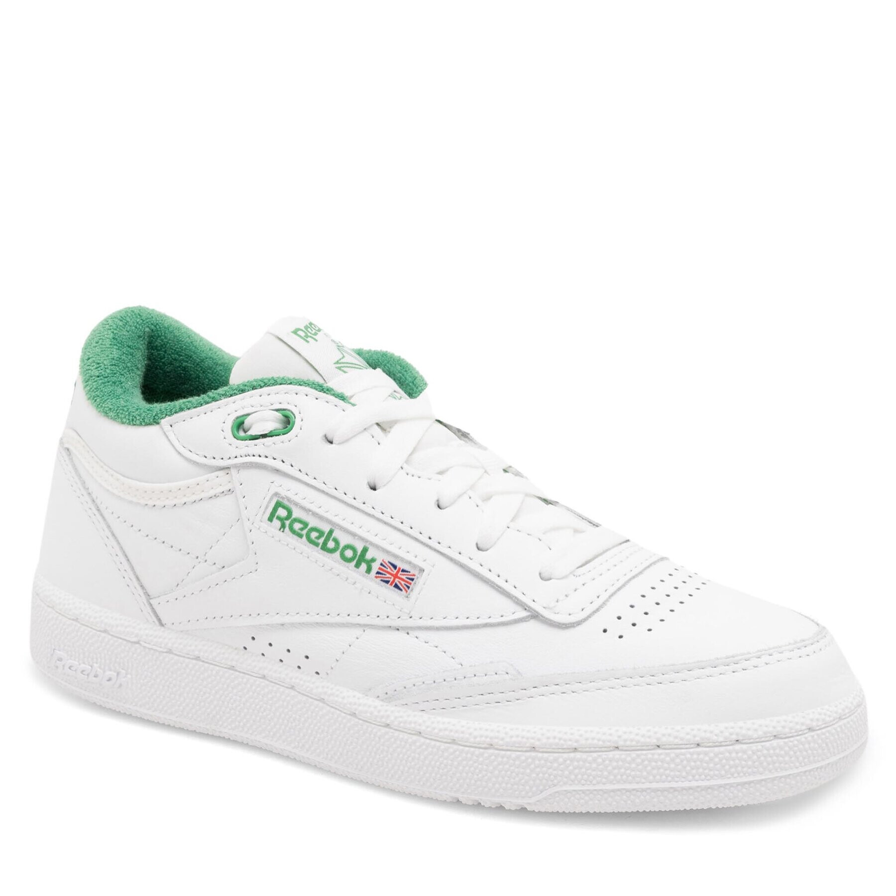 Reebok Cipő Club C Mid II GX7281-W Fehér - Pepit.hu