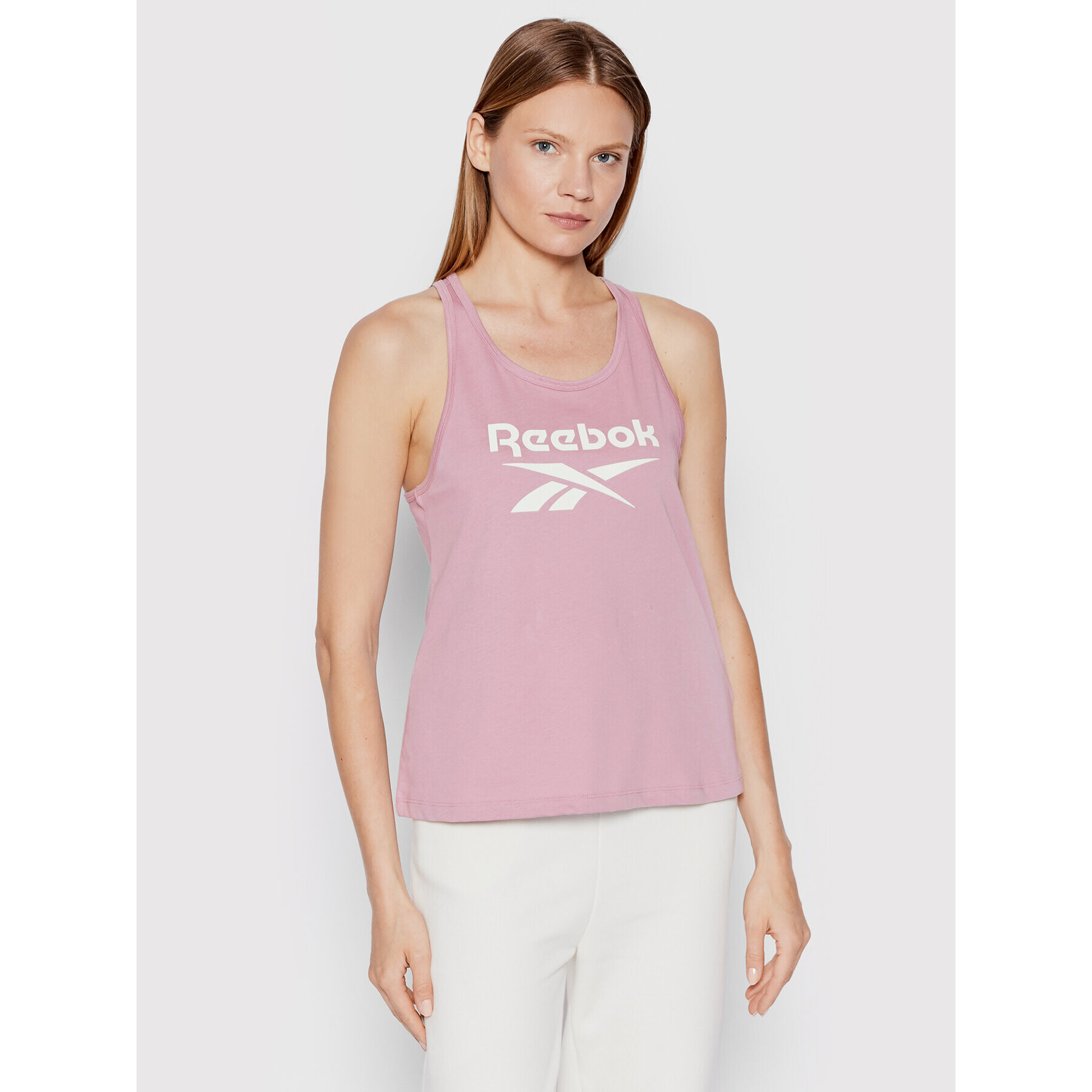 Reebok Felső Identity HN6866 Lila Relaxed Fit - Pepit.hu