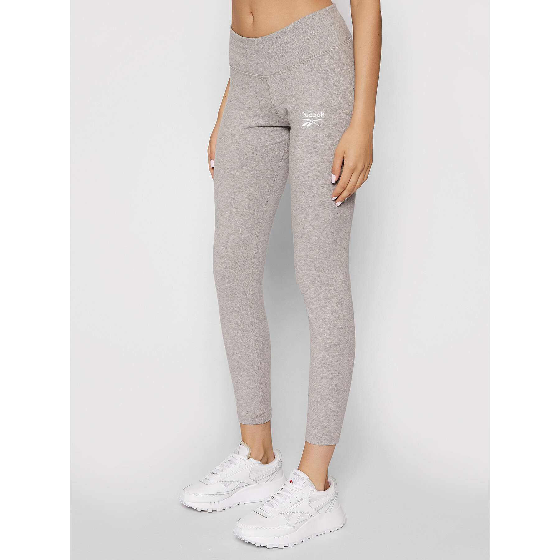 Reebok Leggings Identity GR9405 Szürke Slim Fit - Pepit.hu