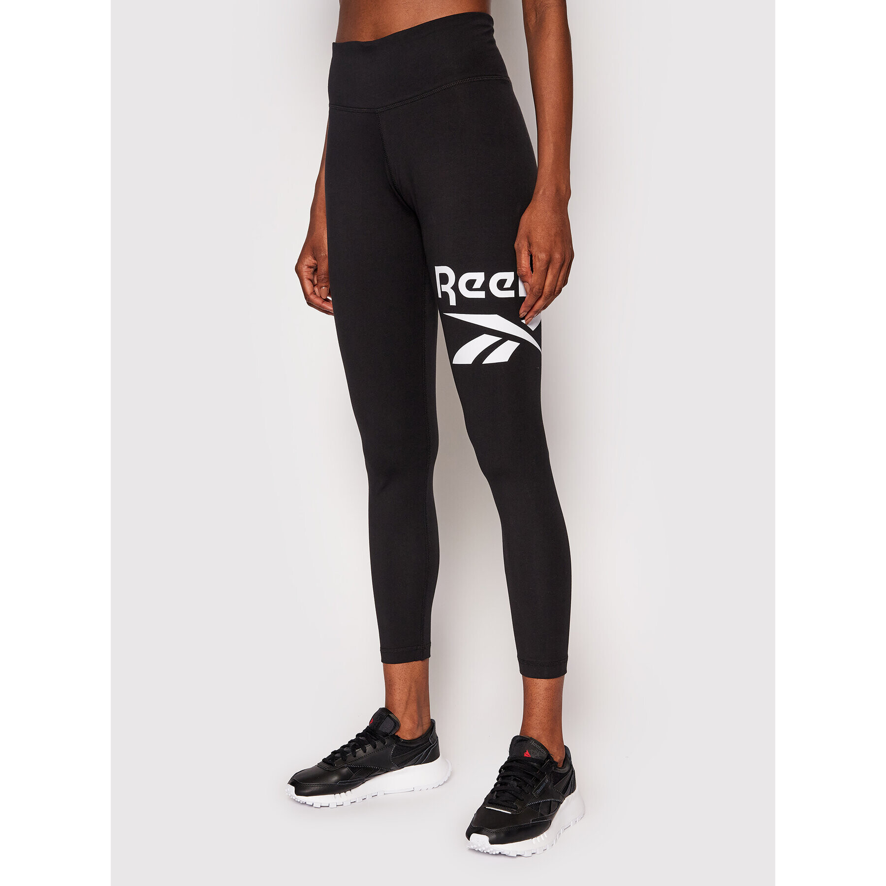 Reebok Leggings Identity Logo GL2547 Fekete Slim Fit - Pepit.hu