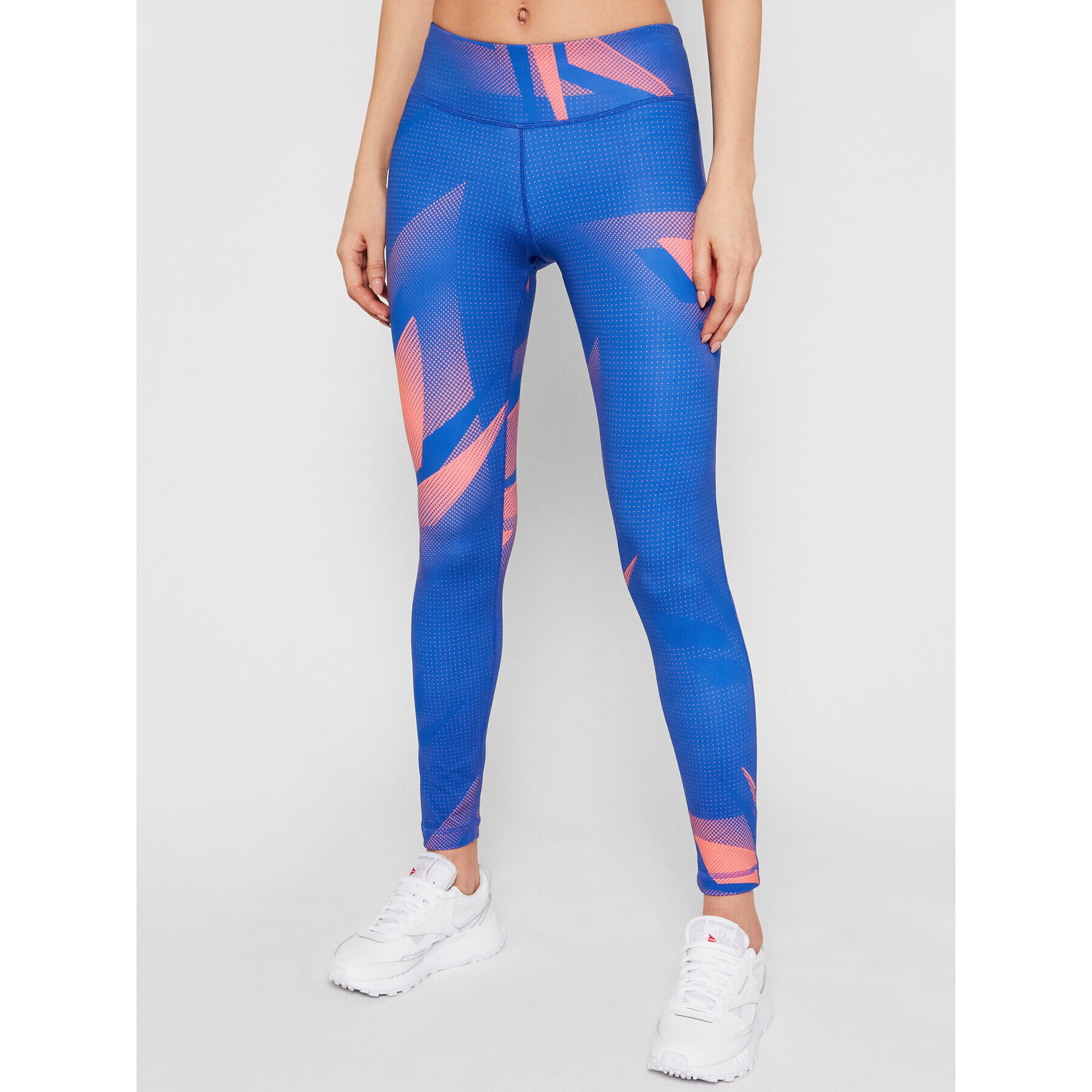 Reebok Leggings Myt Printed GI6873 Kék Fitted Fit - Pepit.hu