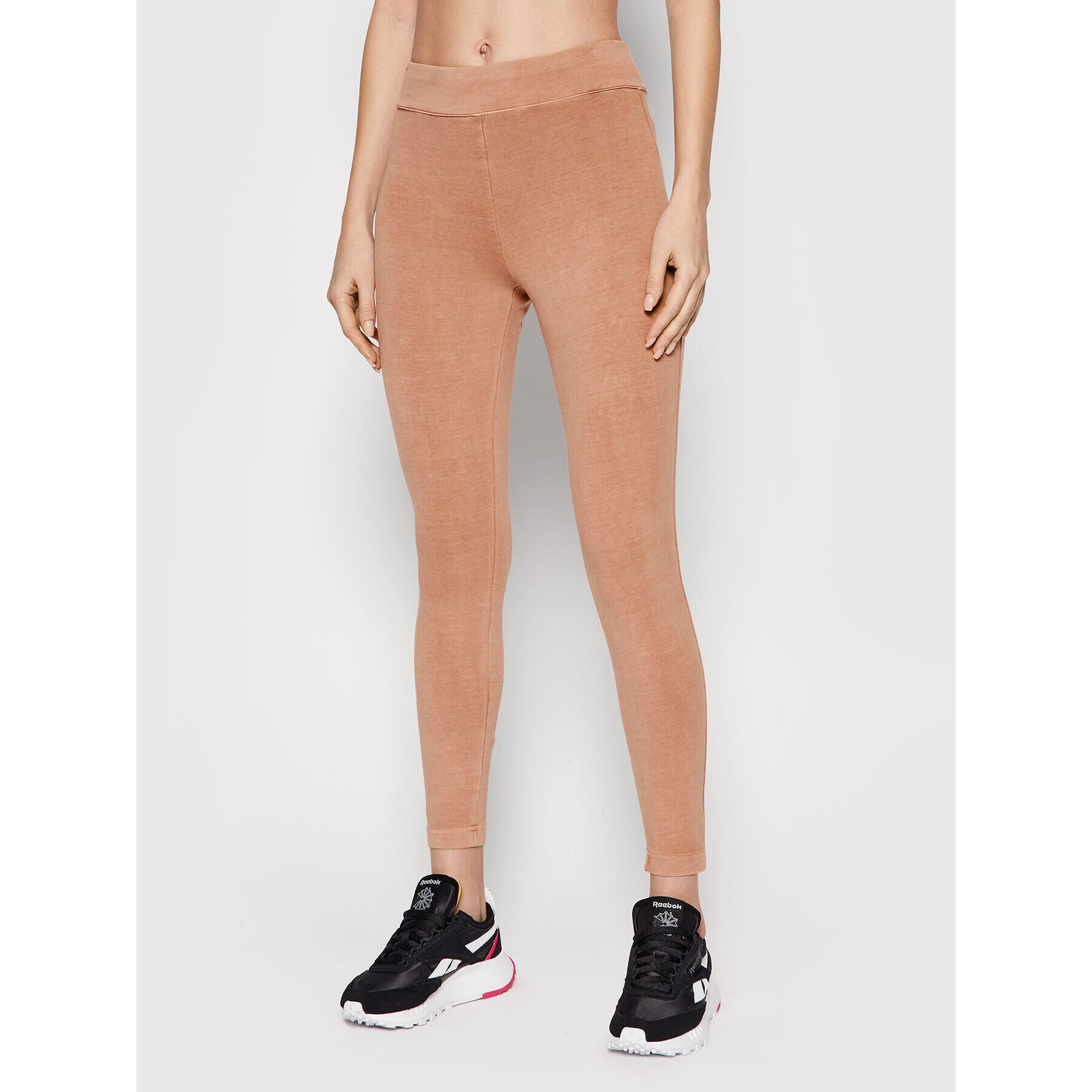 Reebok Leggings Natural Dye HB8631 Barna Slim Fit - Pepit.hu