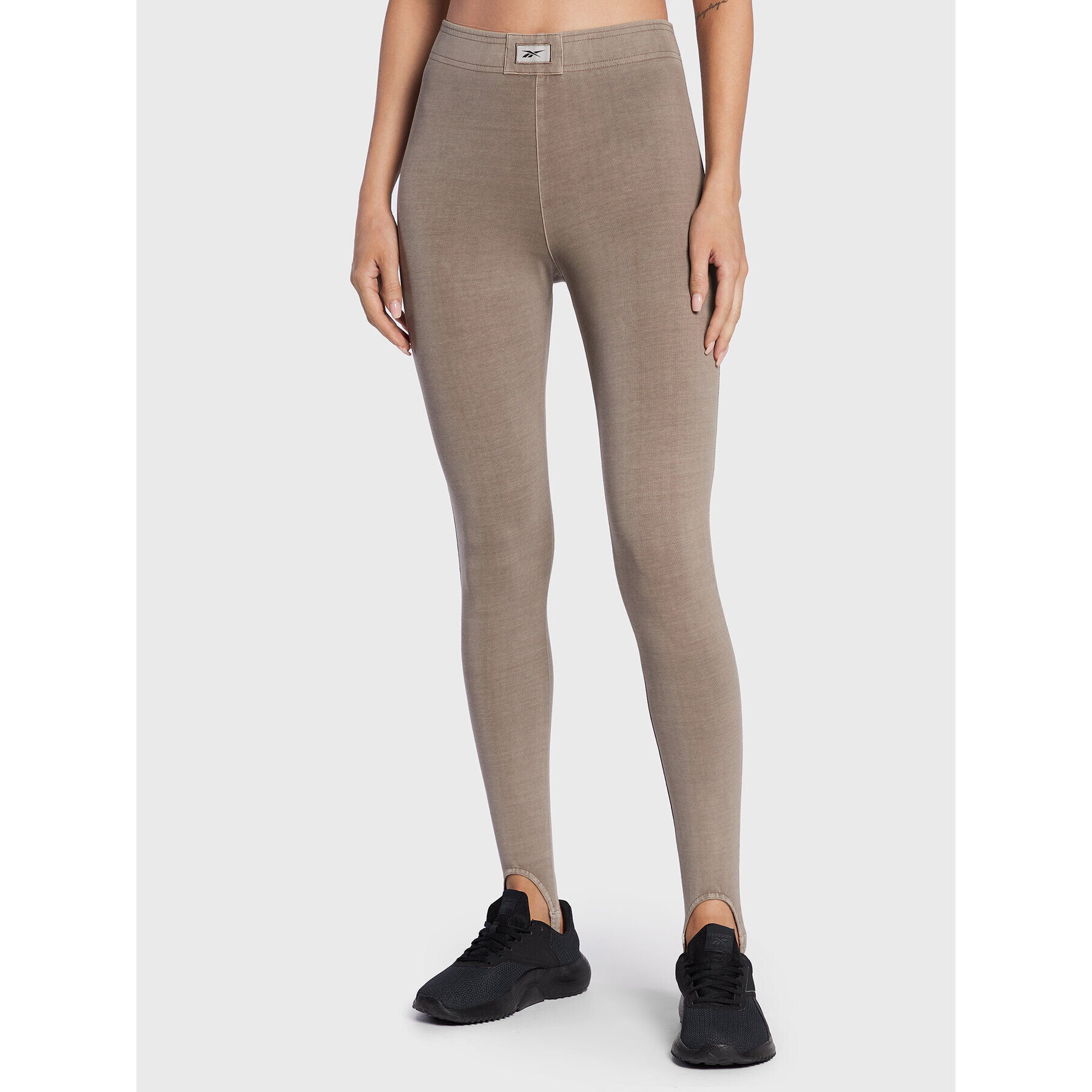 Reebok Leggings Natural Dye Stirrup HN4398 Bézs Slim Fit - Pepit.hu