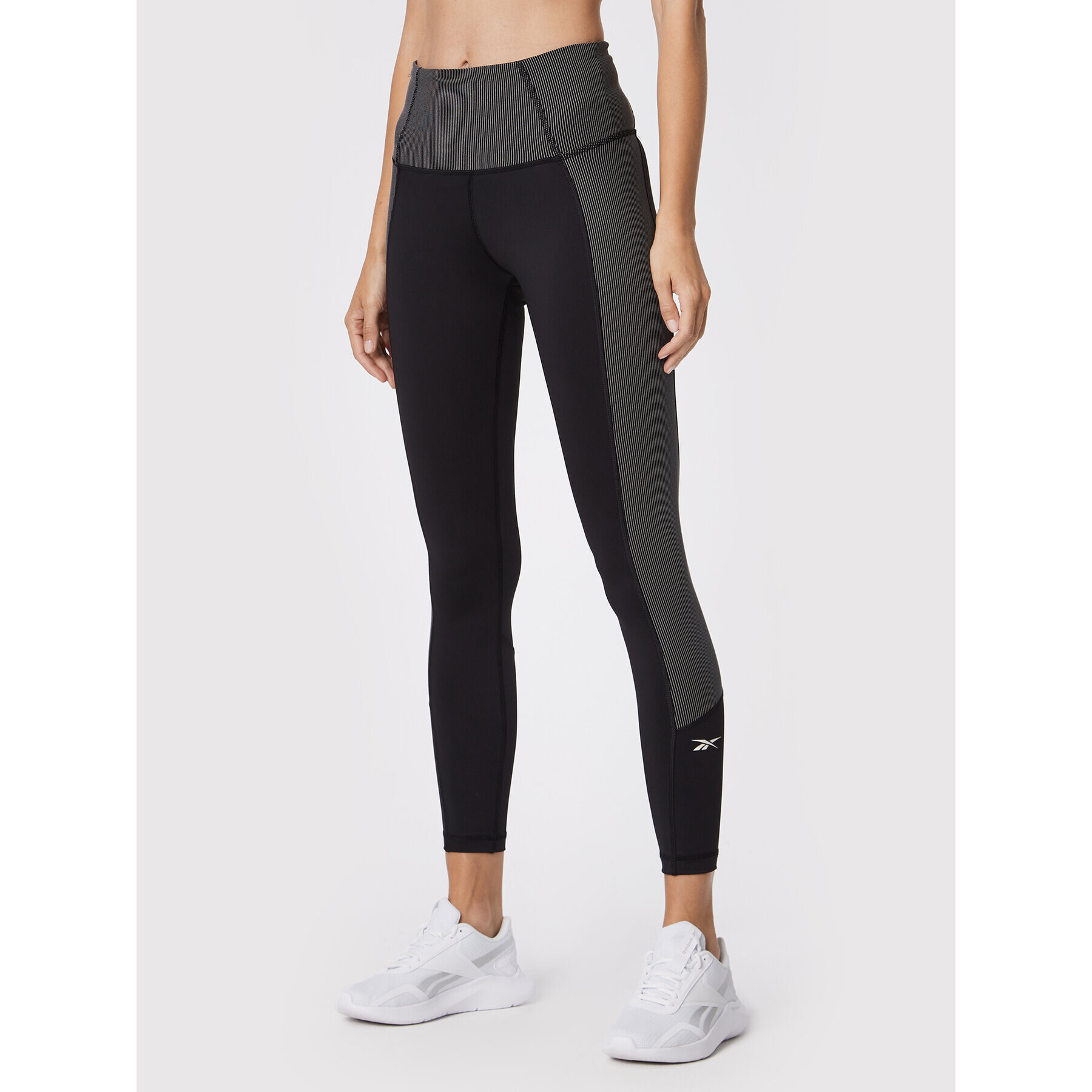 Reebok Leggings Rib HI6188 Fekete Slim Fit - Pepit.hu