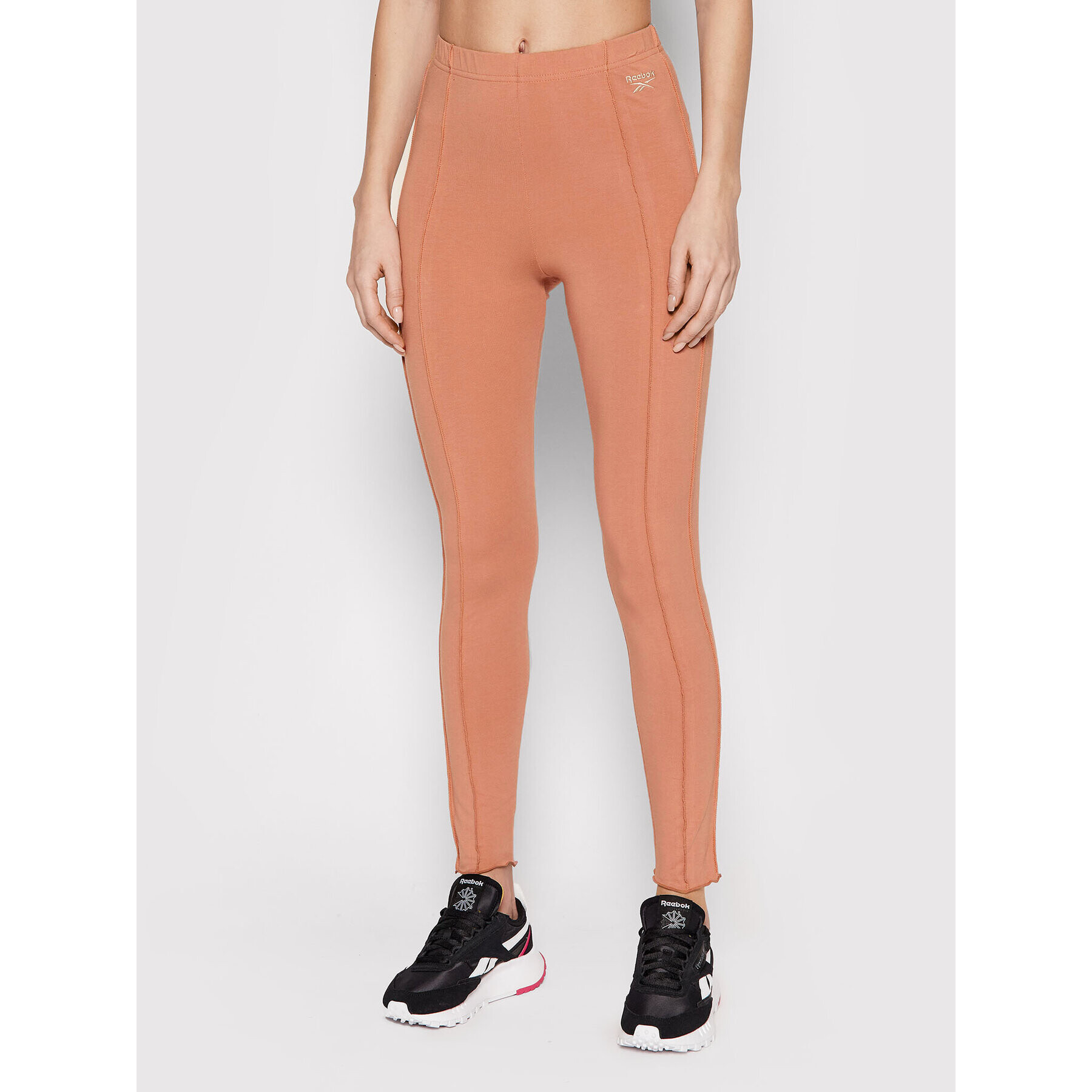 Reebok Leggings Trend H58685 Narancssárga Slim Fit - Pepit.hu