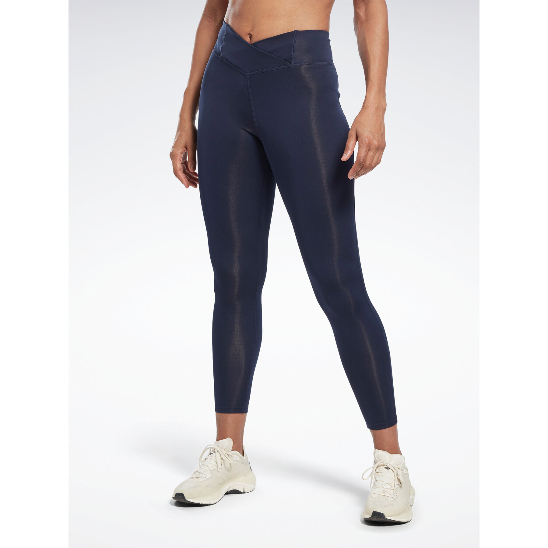 Reebok Leggings Workout Ready Basic HT4936 Sötétkék Slim Fit - Pepit.hu