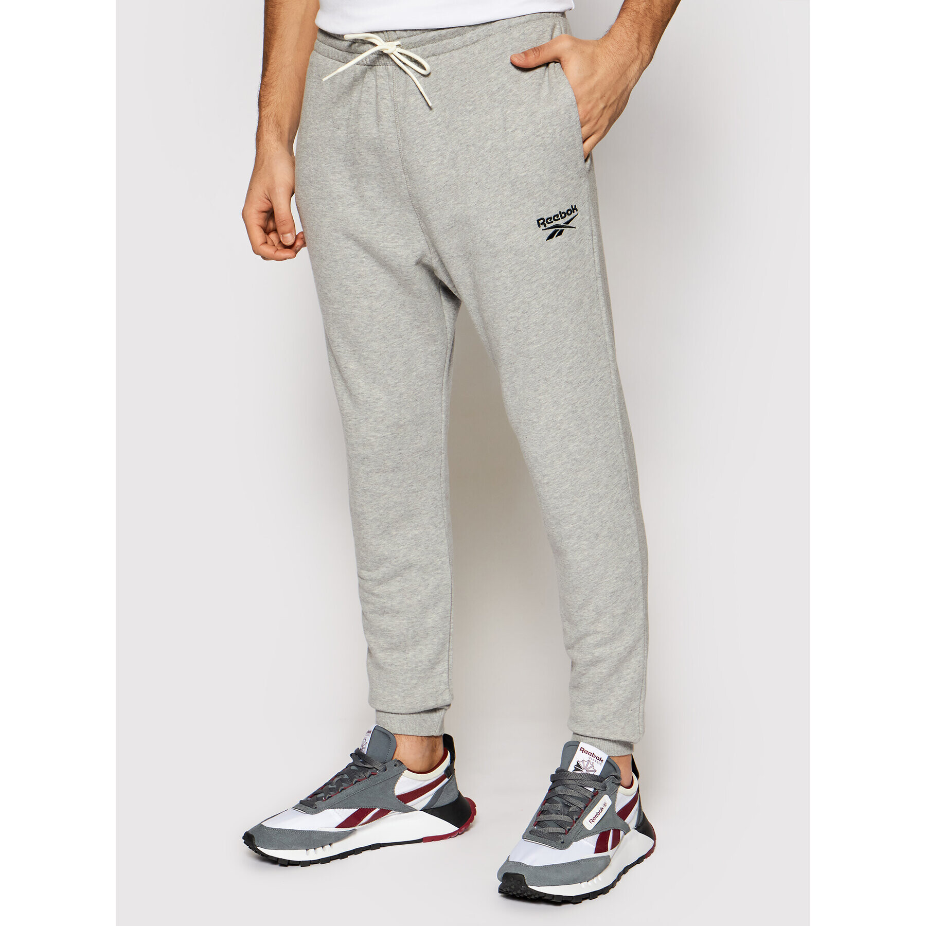 Reebok Melegítő alsó Identity GJ0633 Szürke Regular Fit - Pepit.hu