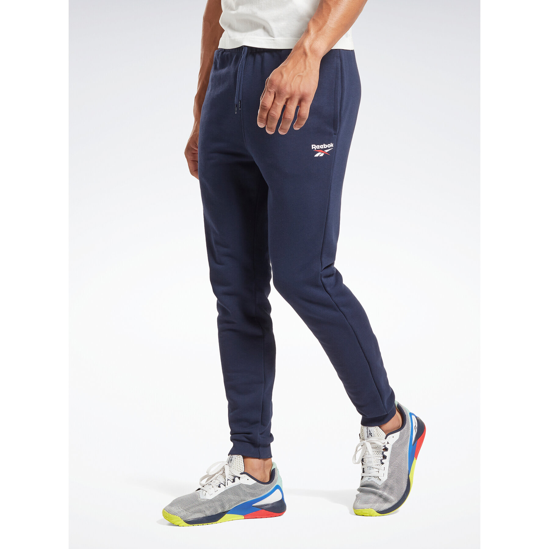 Reebok Melegítő alsó Identity H49681 Sötétkék Regular Fit - Pepit.hu