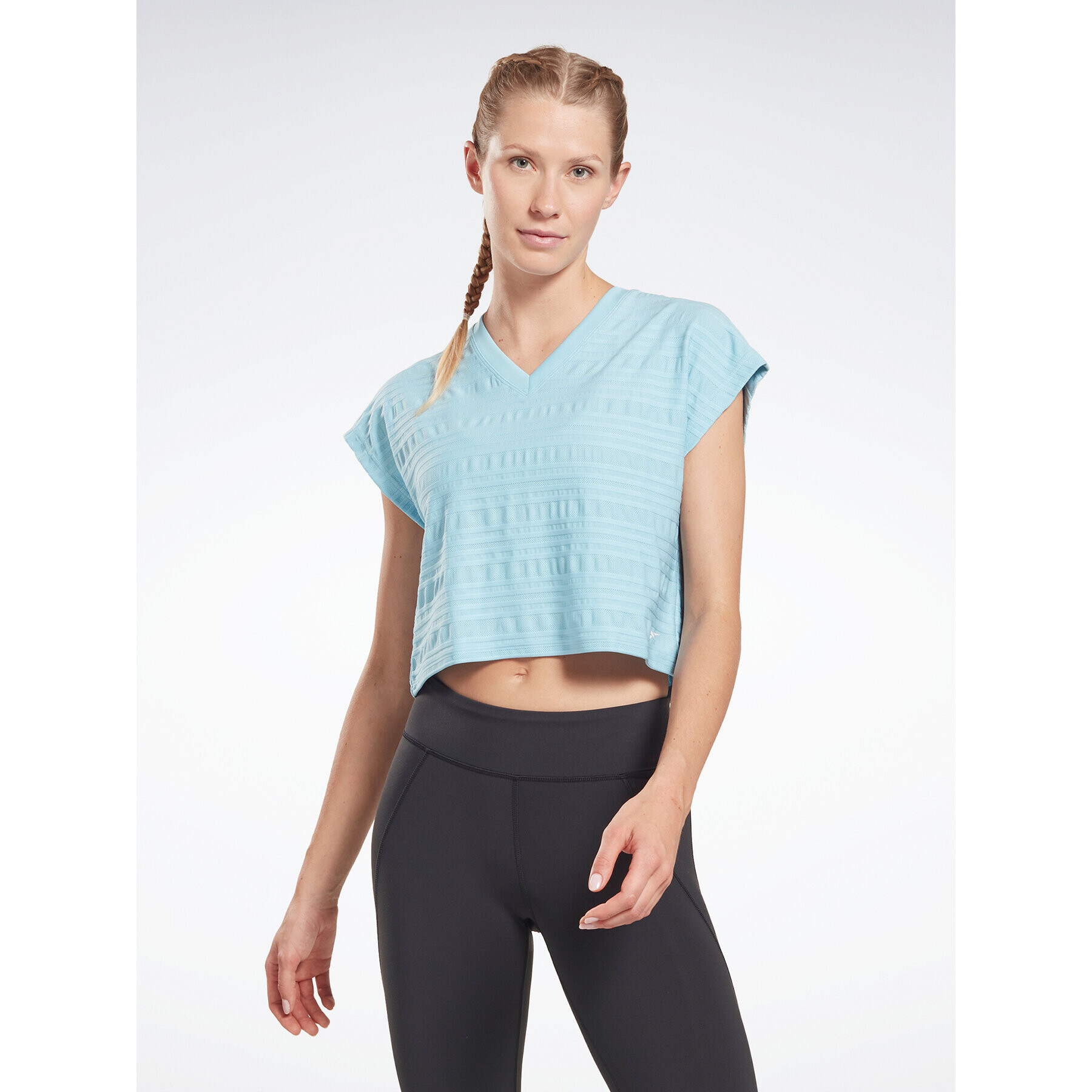 Reebok Póló Perforated T-Shirt HT6108 Kék - Pepit.hu