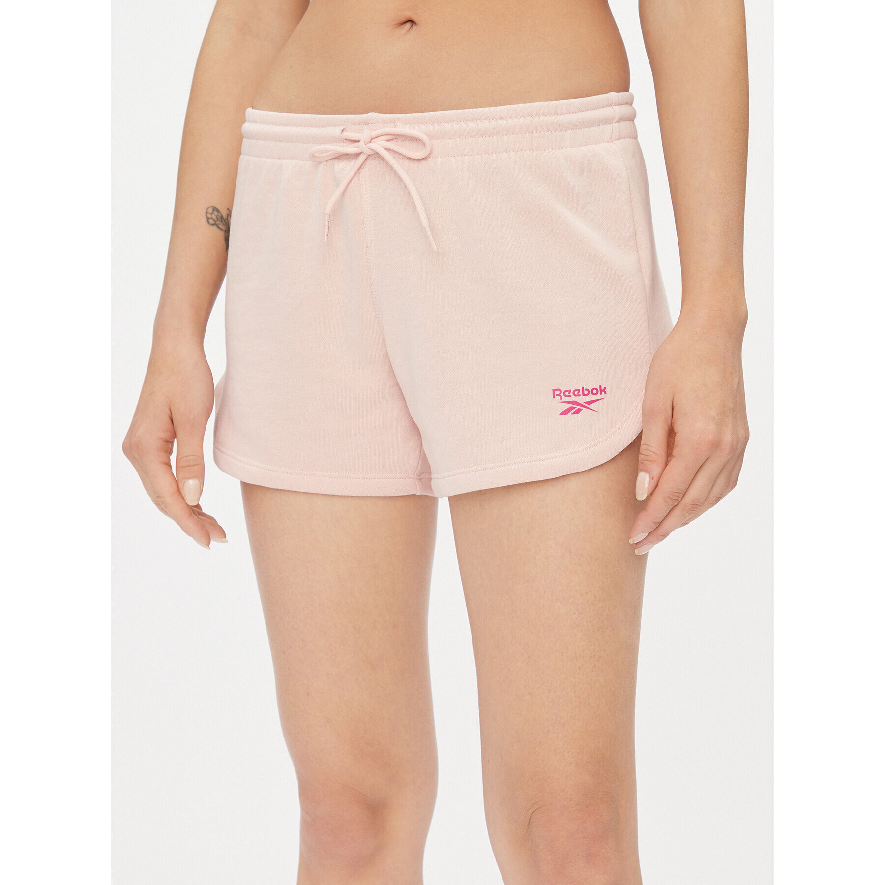 Reebok Sport rövidnadrág Identity French Terry Shorts IM4152 Rózsaszín Slim Fit - Pepit.hu