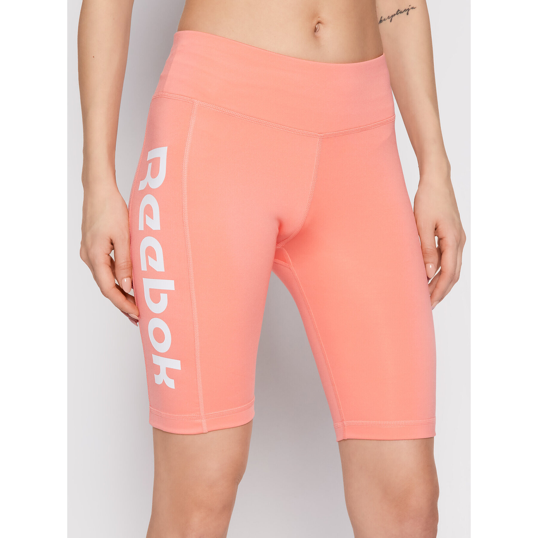 Reebok Sport rövidnadrág Te Linear Logo GP1300 Rózsaszín Slim Fit - Pepit.hu