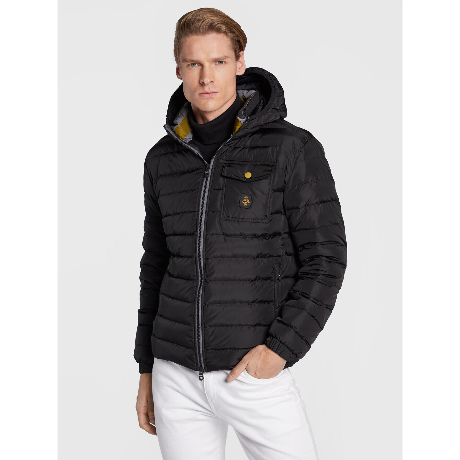 RefrigiWear Pehelykabát Hunter G92700 NY0185 Fekete Regular Fit - Pepit.hu