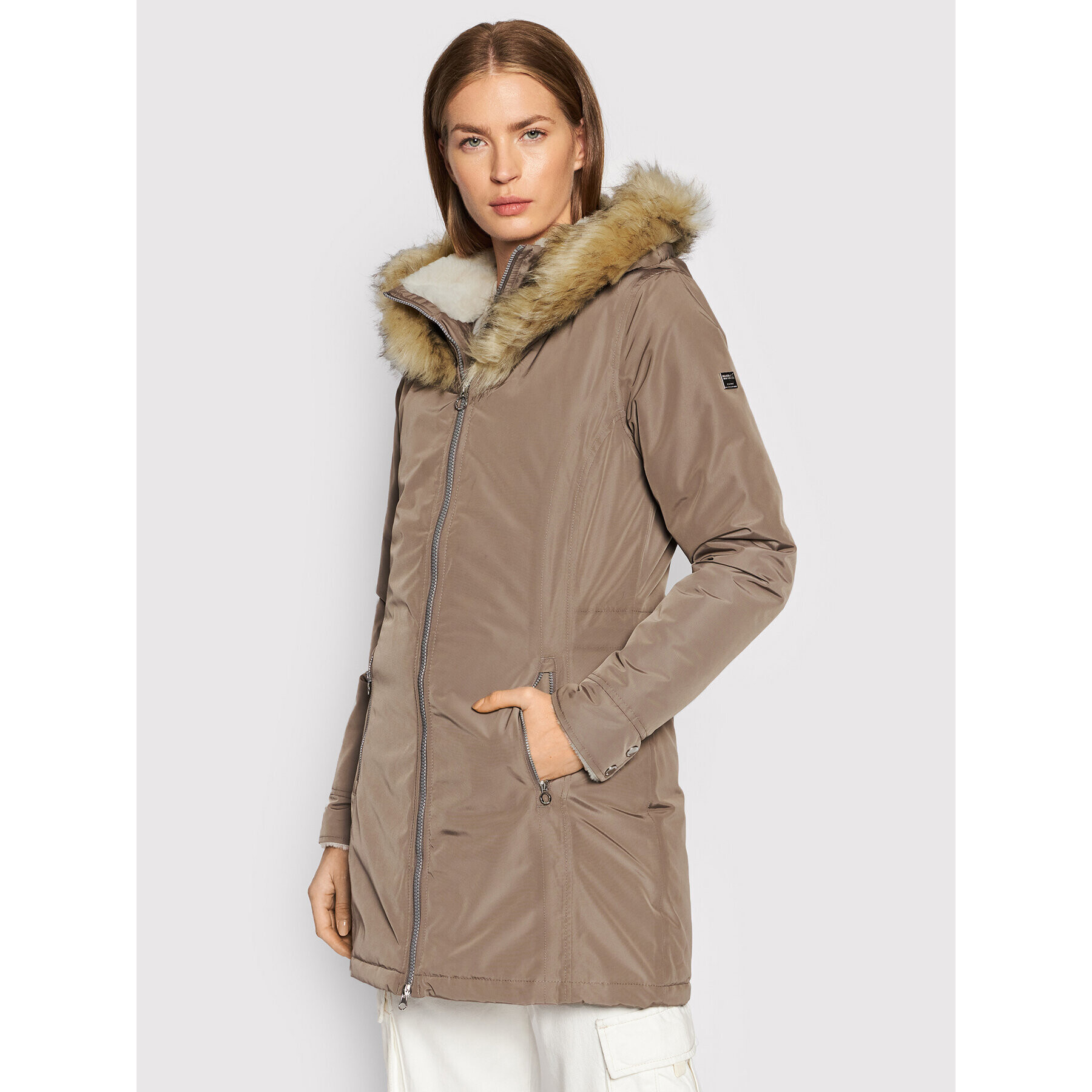 Regatta Parka Myrcella RWP332 Bézs Regular Fit - Pepit.hu