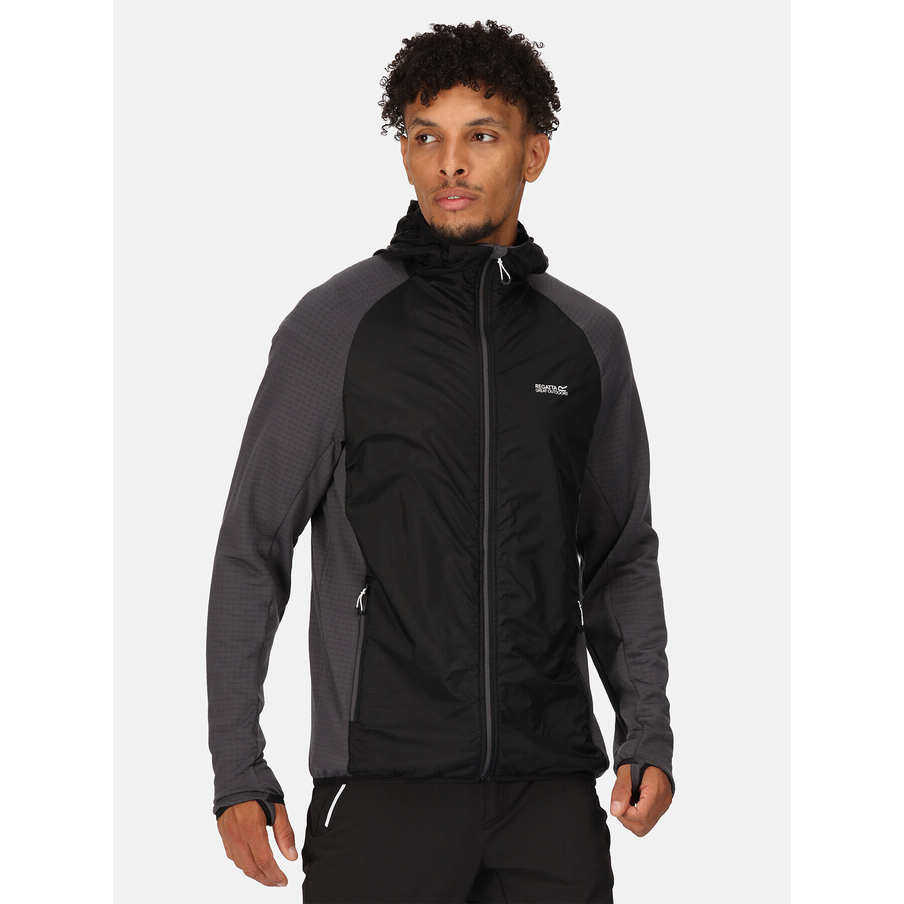 Regatta Softshell kabát Highton LteHybrid RML239 Fekete Regular Fit - Pepit.hu