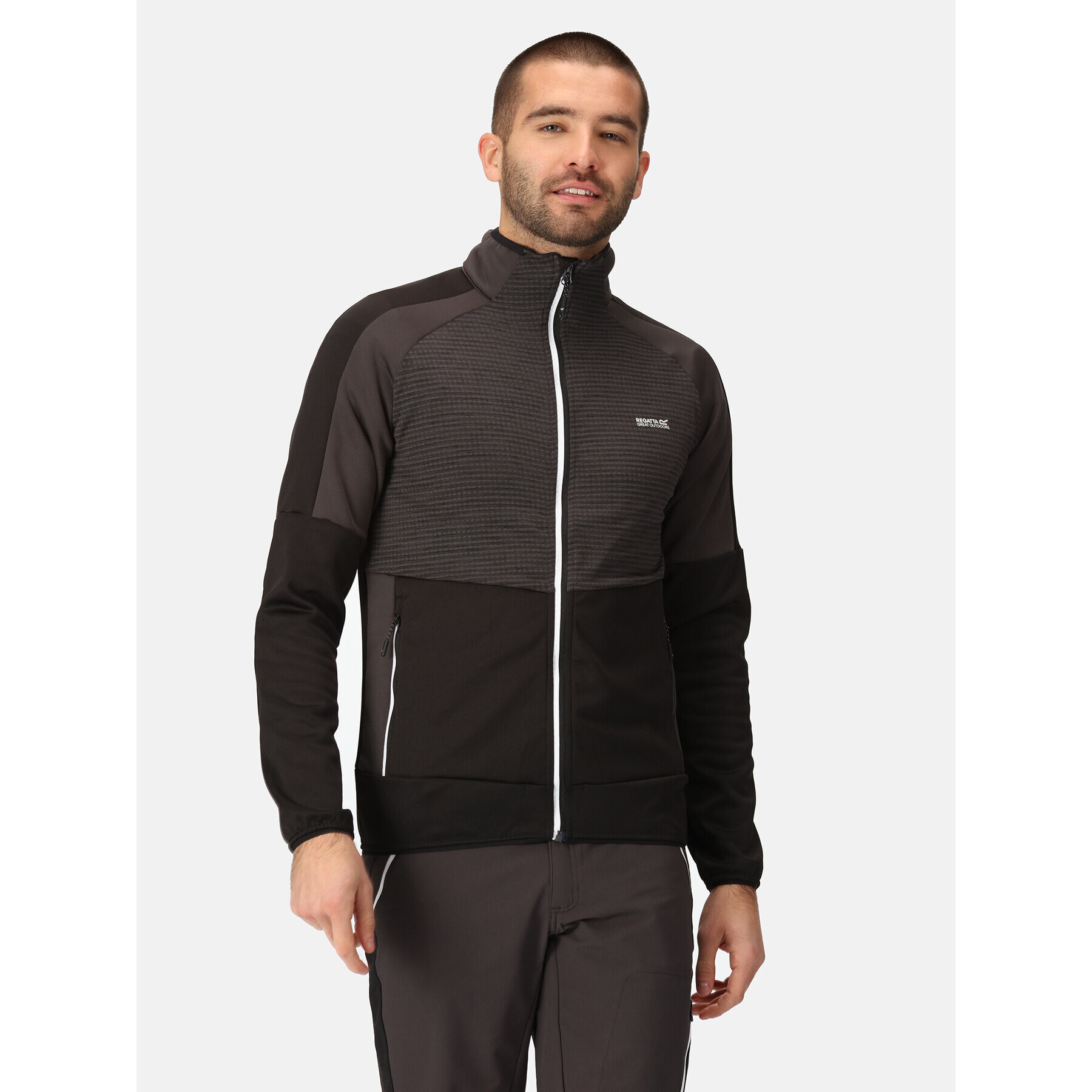 Regatta Softshell kabát Yare VII RML242 Fekete Regular Fit - Pepit.hu