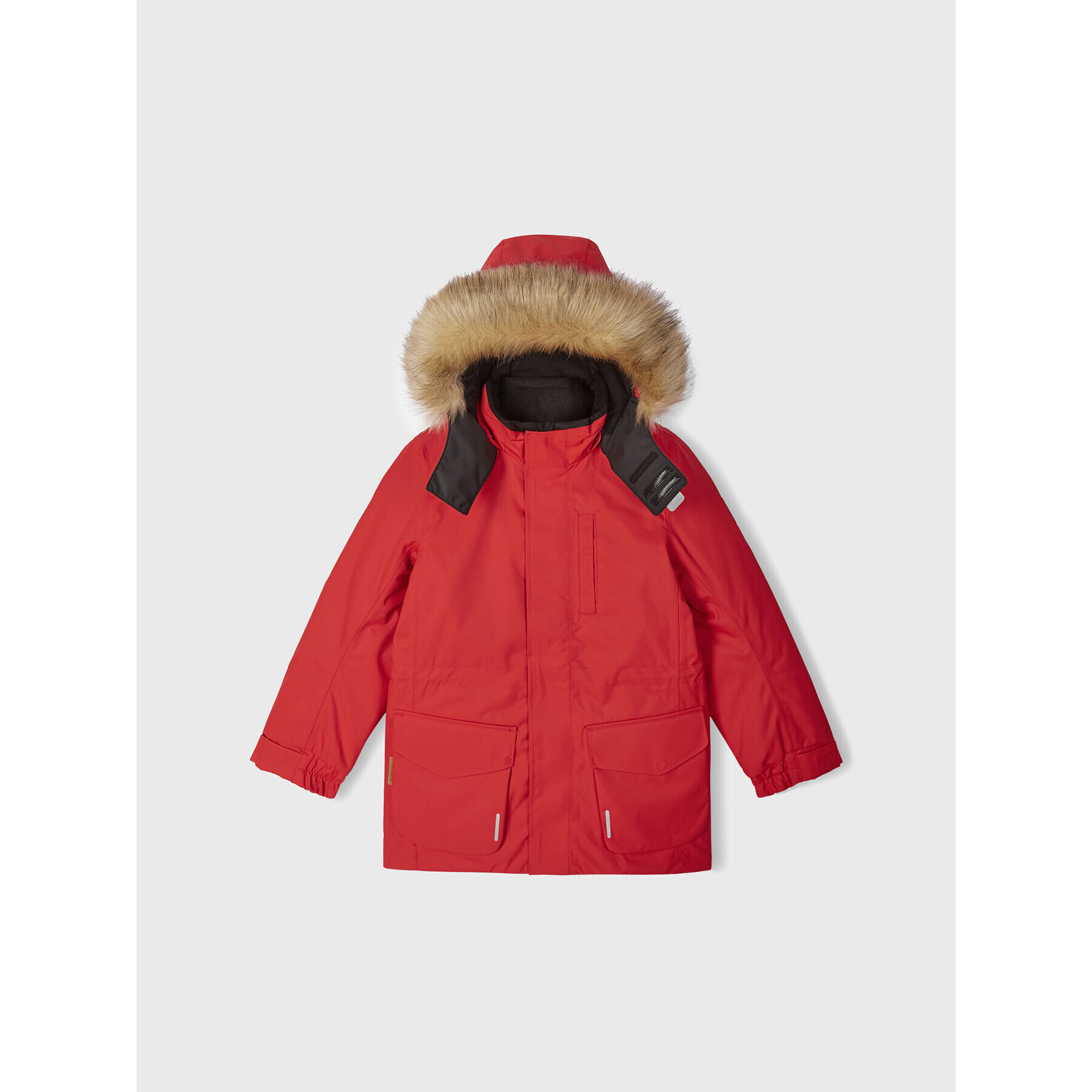 Reima Parka Naapuri 5100105A Piros Regular Fit - Pepit.hu