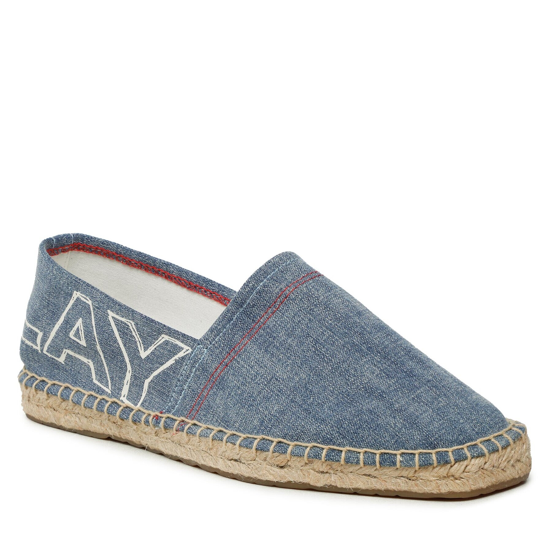 Replay Espadrilles Cabo Print GMF16 .000.C0053T Kék - Pepit.hu