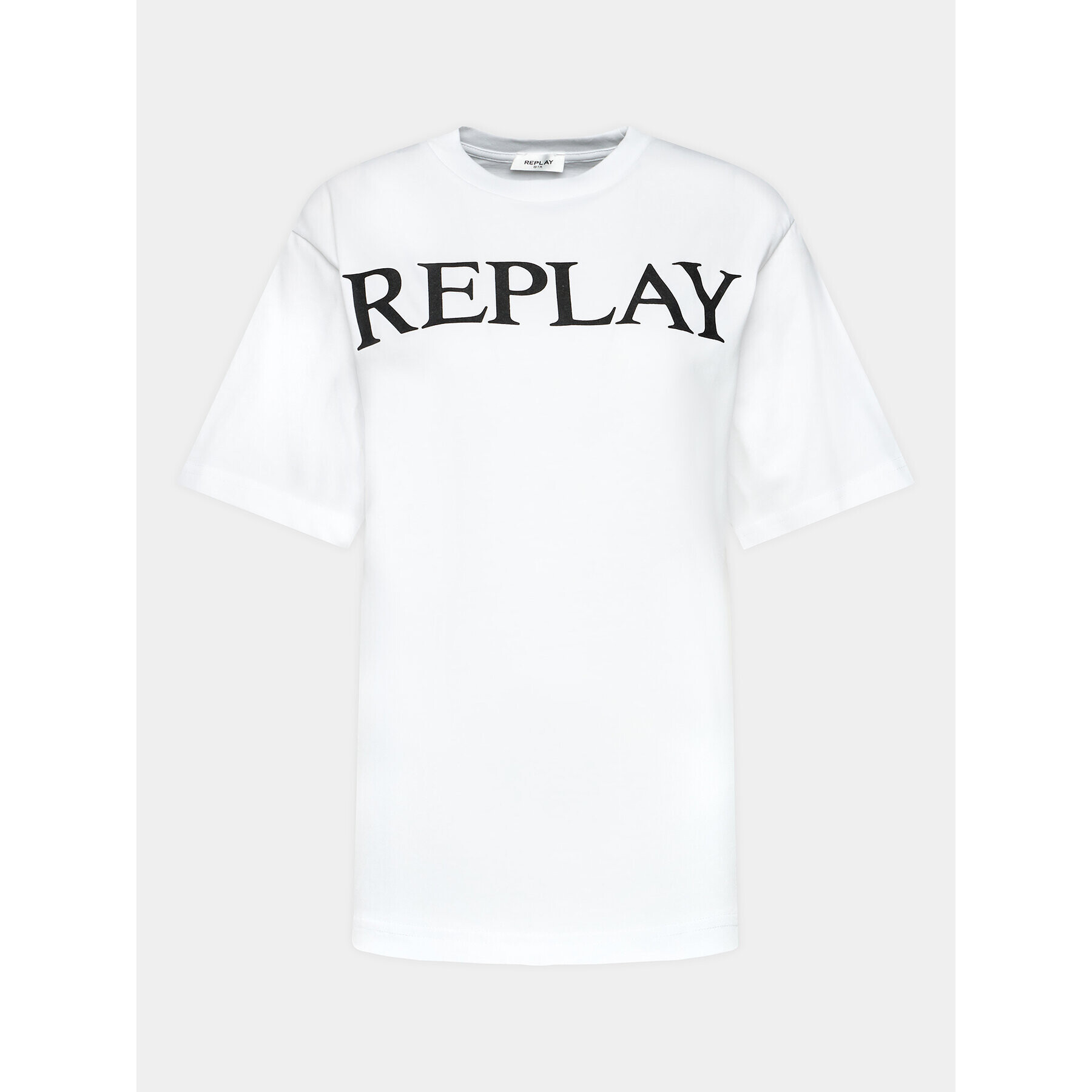 Replay Póló W3698G.000.23608P Fehér Relaxed Fit - Pepit.hu