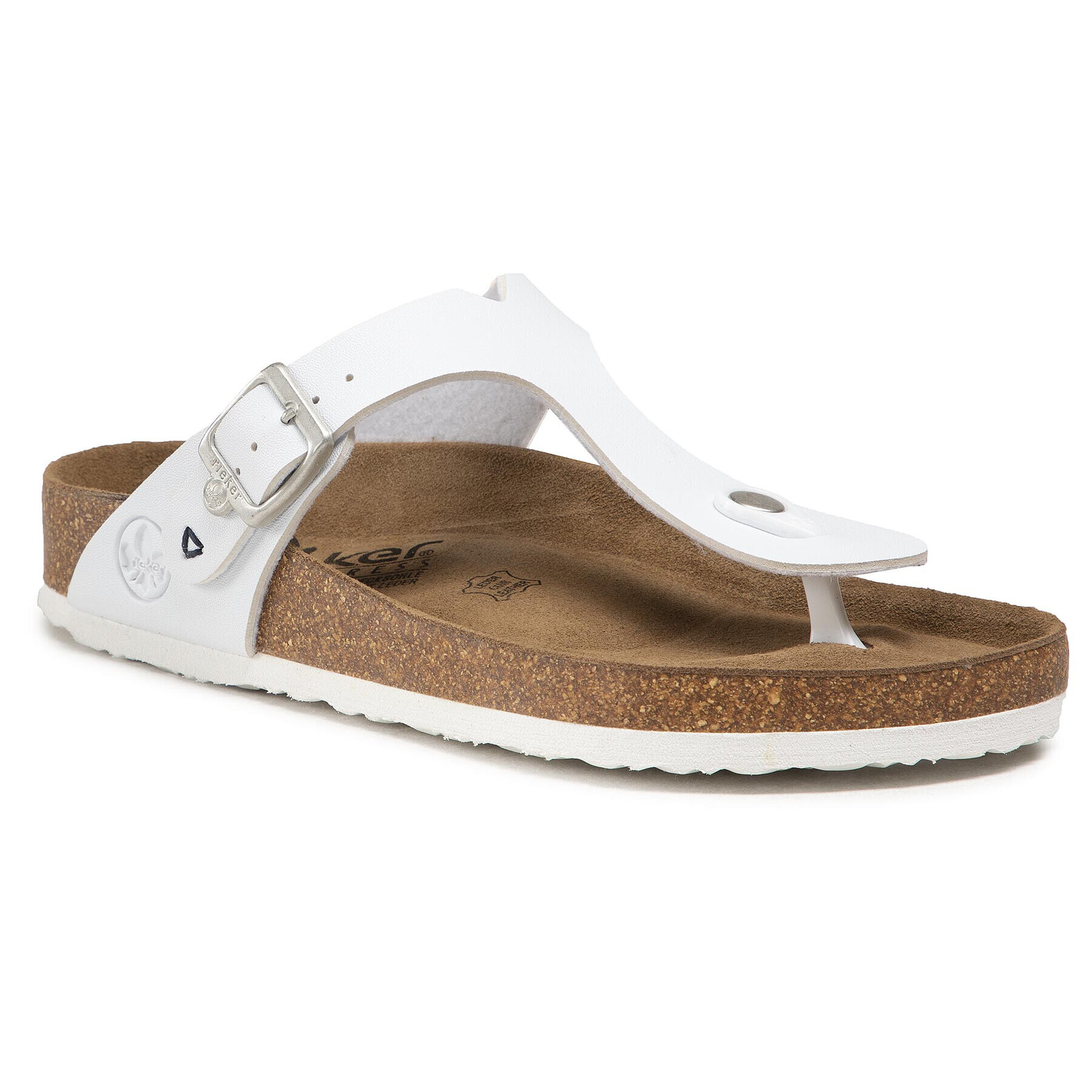 Rieker Flip-flops V9460-80 Fehér - Pepit.hu