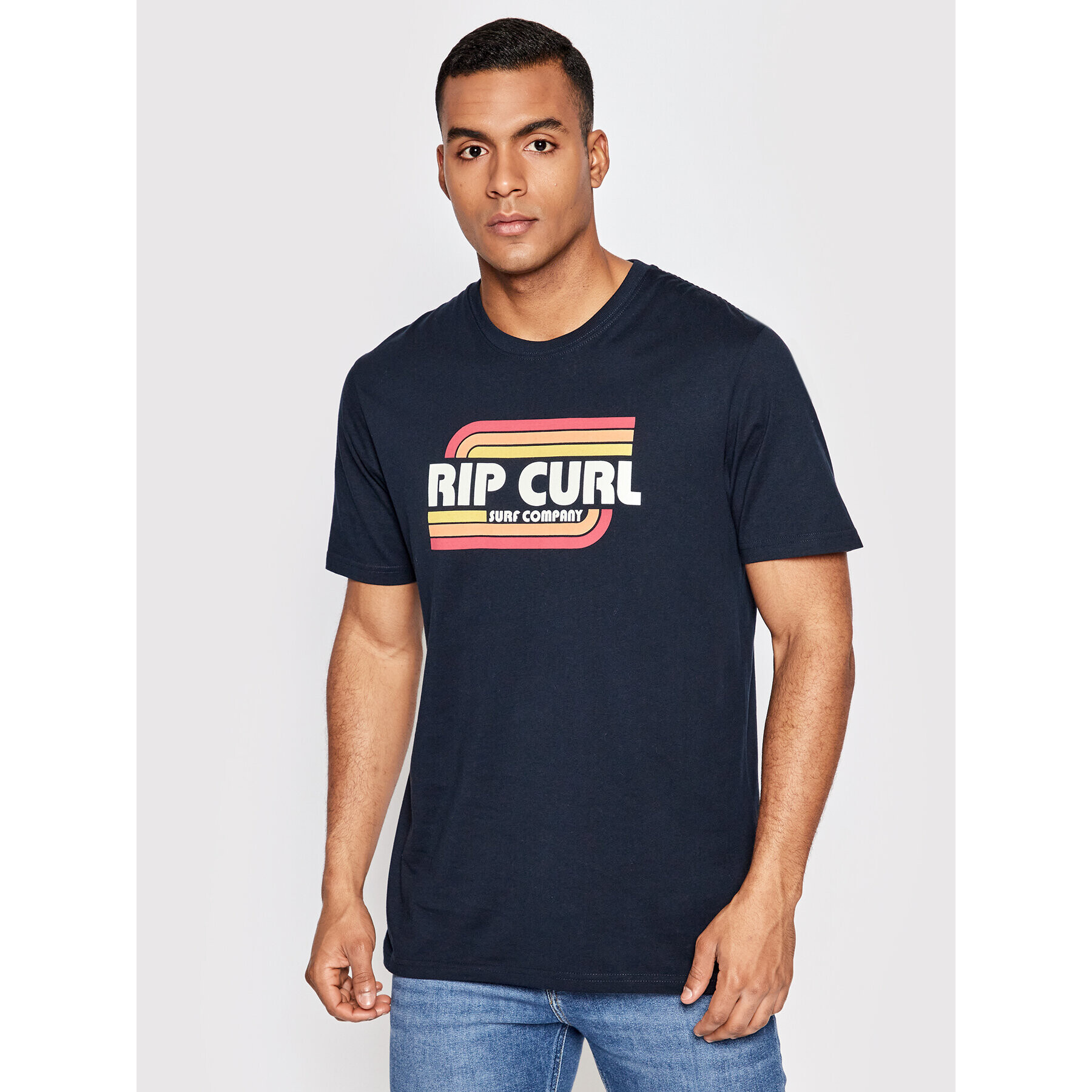 Rip Curl Póló Yeh Mumma CTEXP9 Sötétkék Standard Fit - Pepit.hu