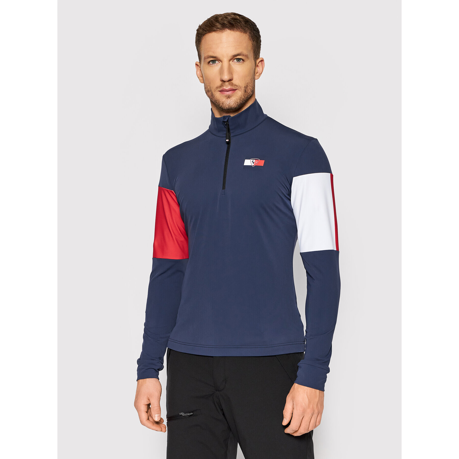 Rossignol Pulóver TOMMY HILFIGER Global RLJML11 Sötétkék Regular Fit - Pepit.hu