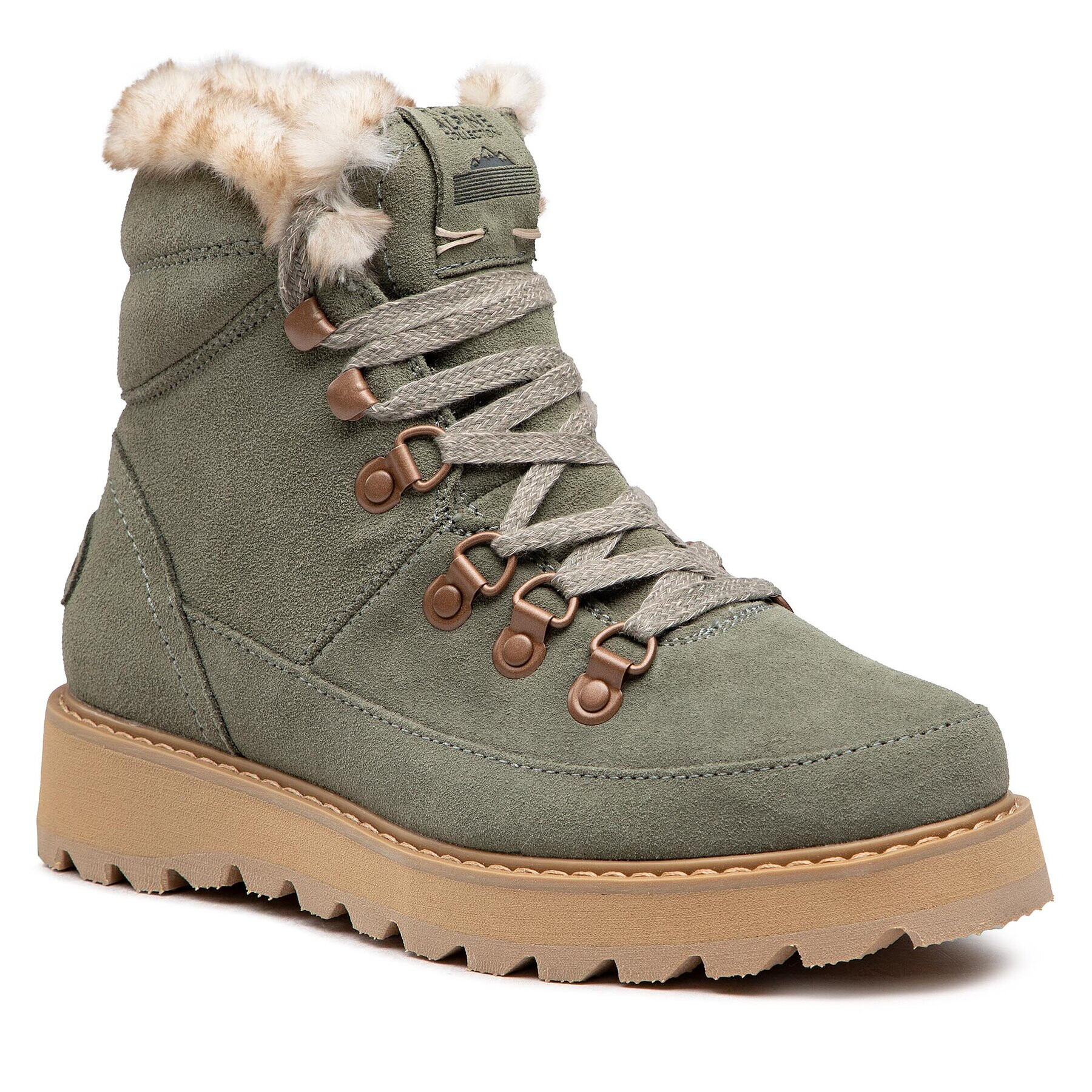 Roxy Bokacsizma ARJB700702 Khaki - Pepit.hu