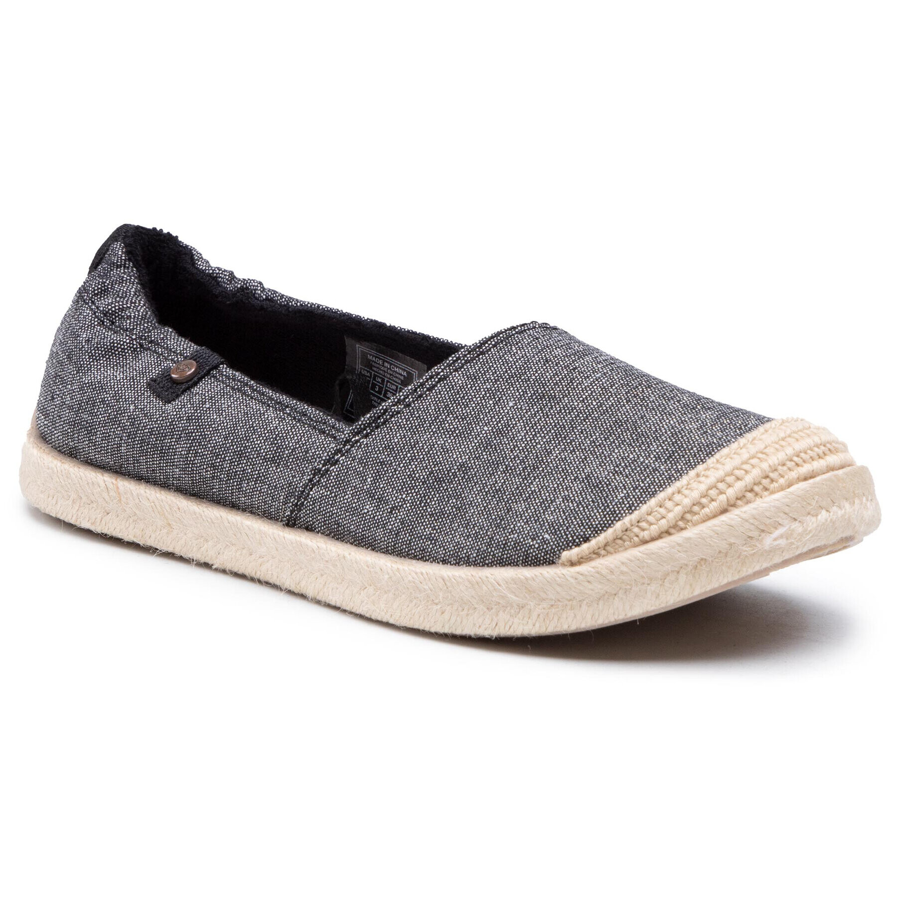 Roxy Espadrilles ARJS600488 Fekete - Pepit.hu