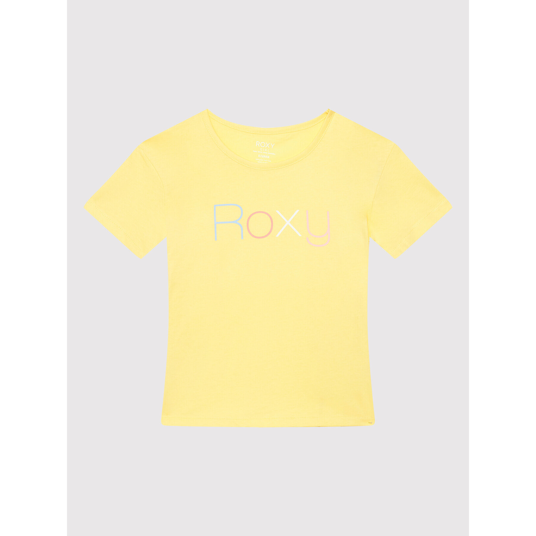 Roxy Póló Short Sleeve ERGZT03845 Sárga Regular Fit - Pepit.hu