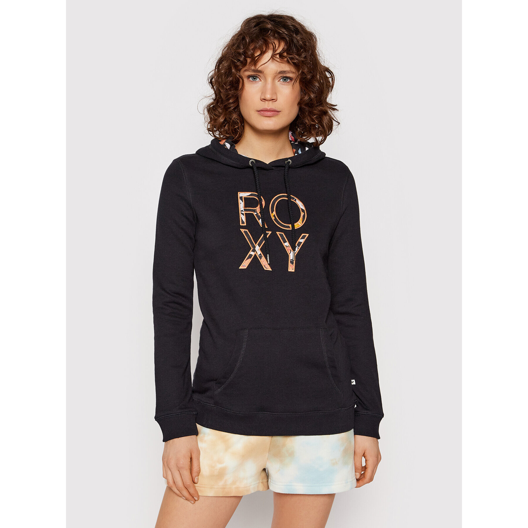 Roxy Pulóver Right On Time ERJFT04515 Fekete Regular Fit - Pepit.hu