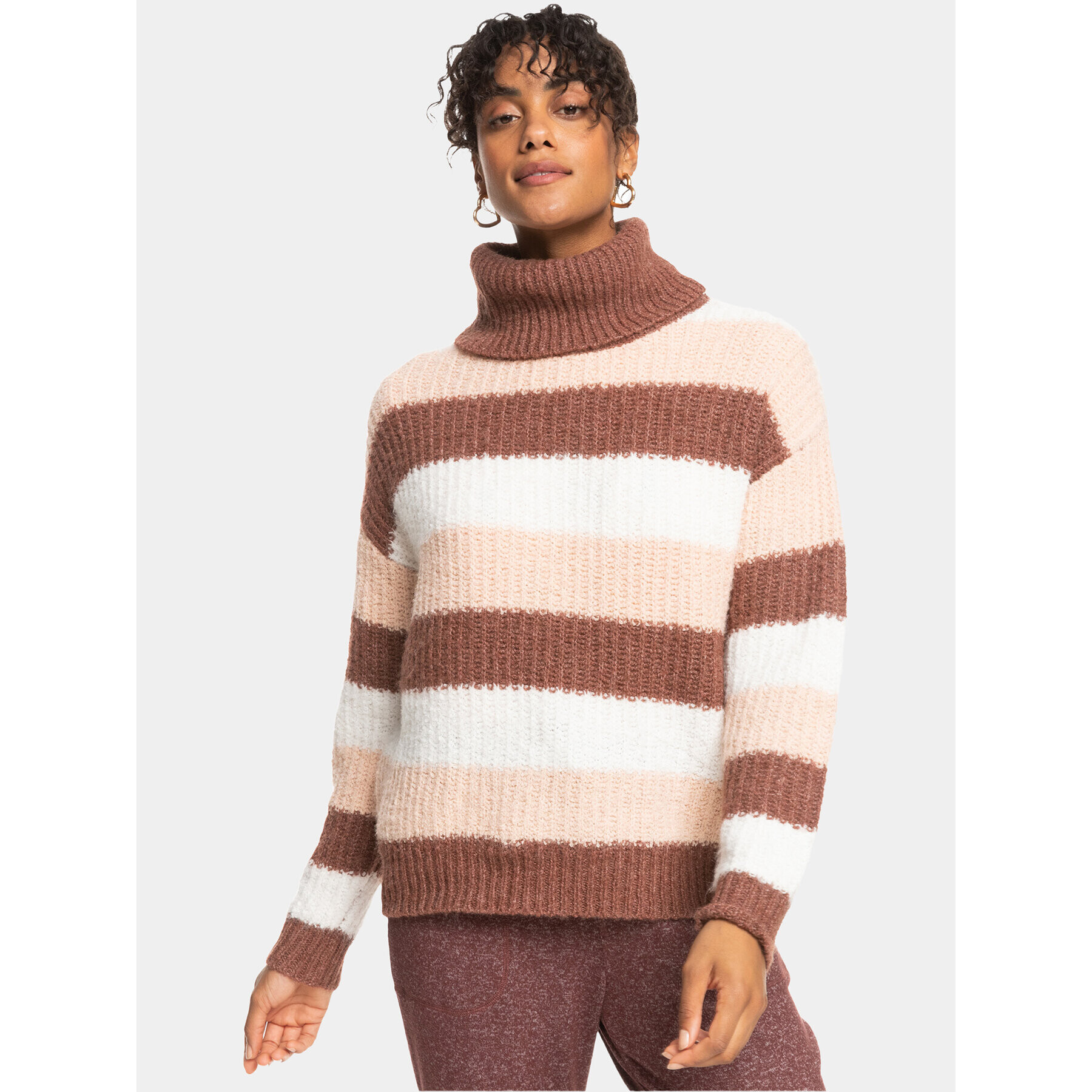 Roxy Sweater Pictures Of Us ERJSW03570 Narancssárga Regular Fit - Pepit.hu