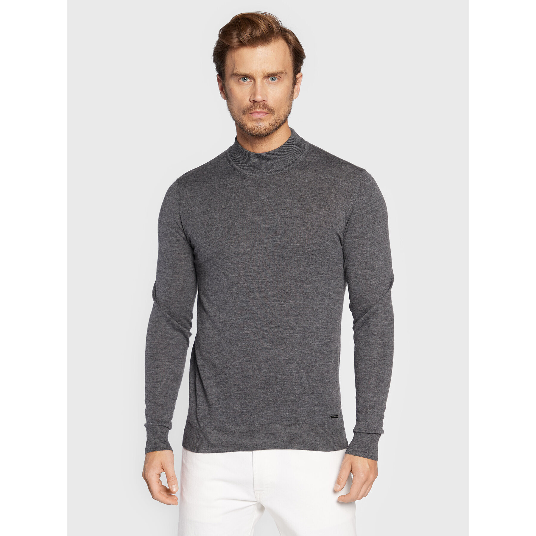 Roy Robson Sweater 7853-91 Szürke Regular Fit - Pepit.hu