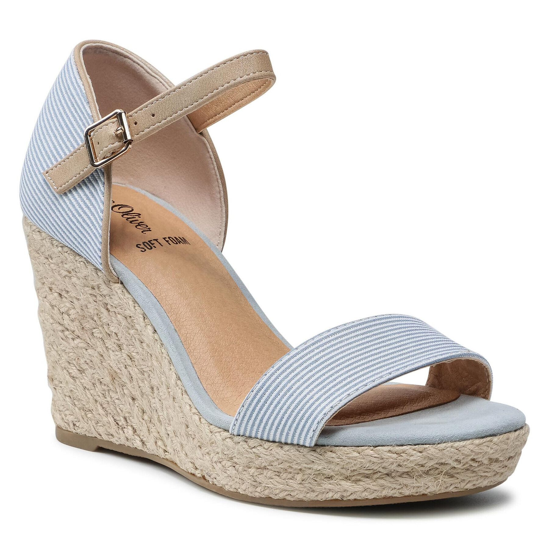 s.Oliver Espadrilles 5-28315-26 Kék - Pepit.hu