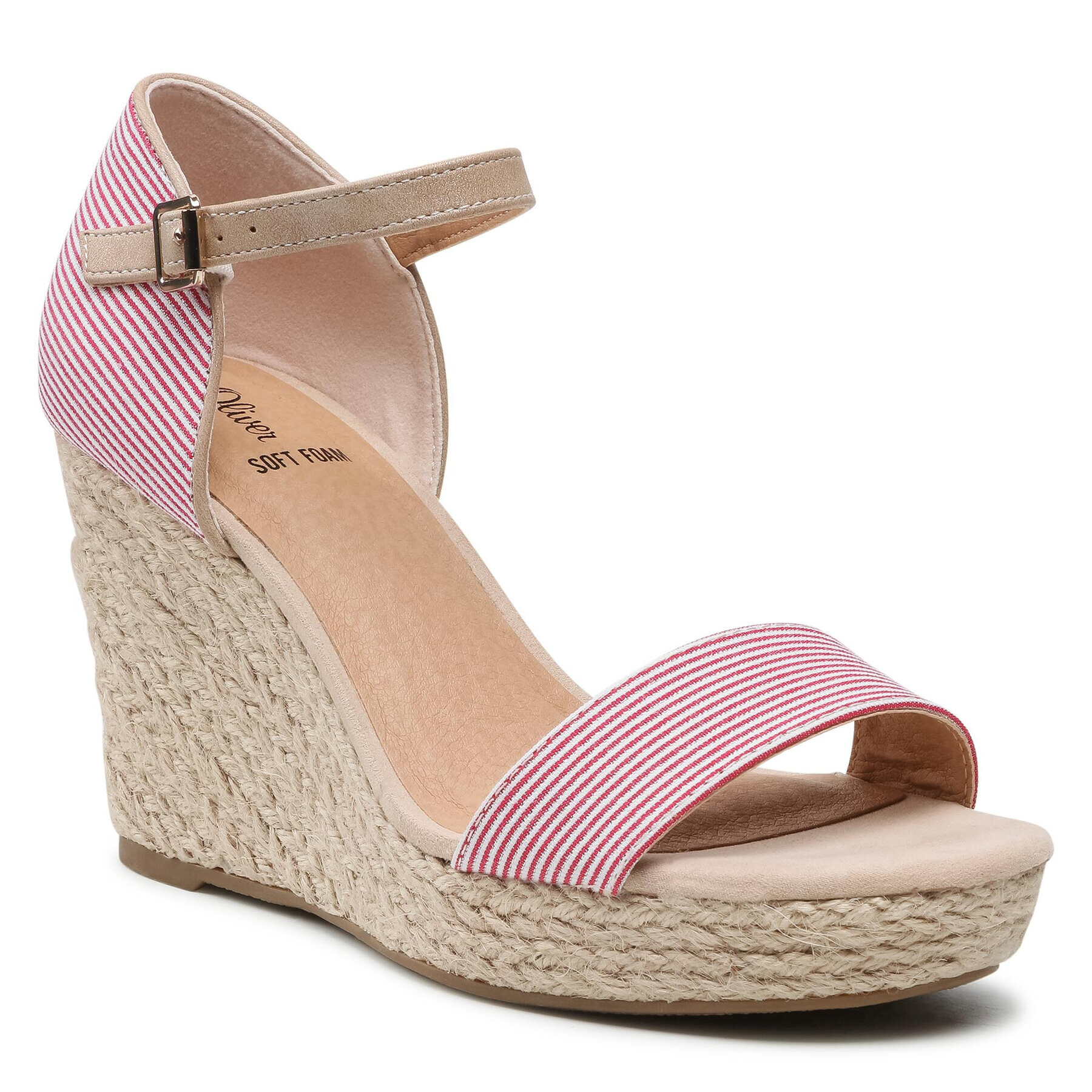 s.Oliver Espadrilles 5-28315-26 Piros - Pepit.hu