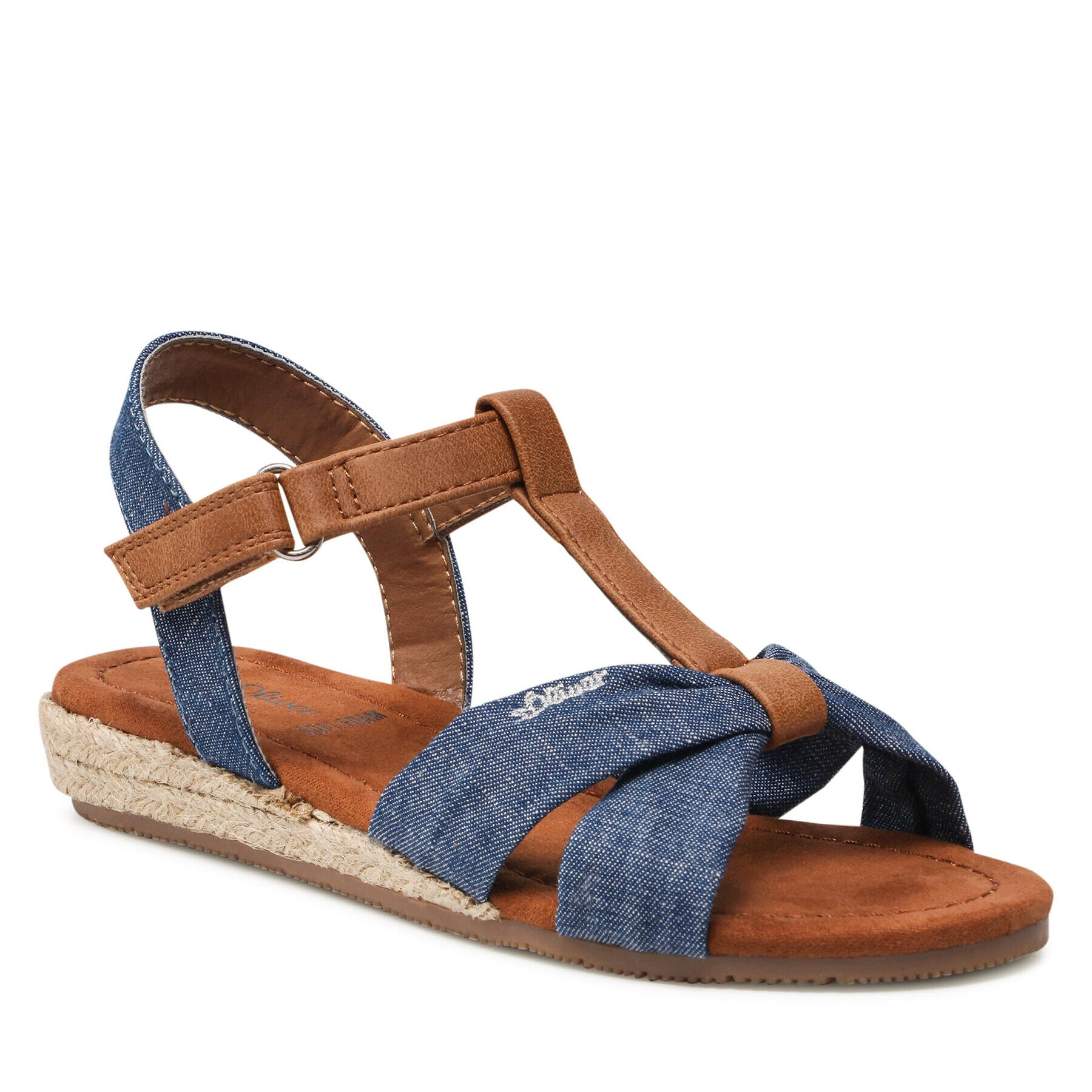 s.Oliver Espadrilles 5-48211-28 Sötétkék - Pepit.hu