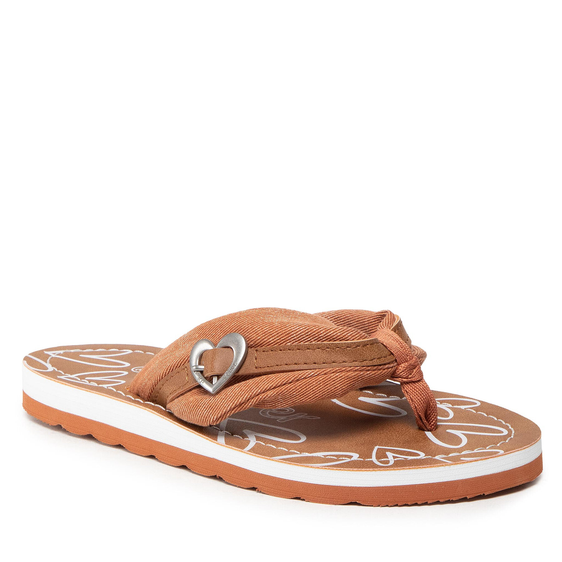 s.Oliver Flip-flops 5-27112-38 Barna - Pepit.hu