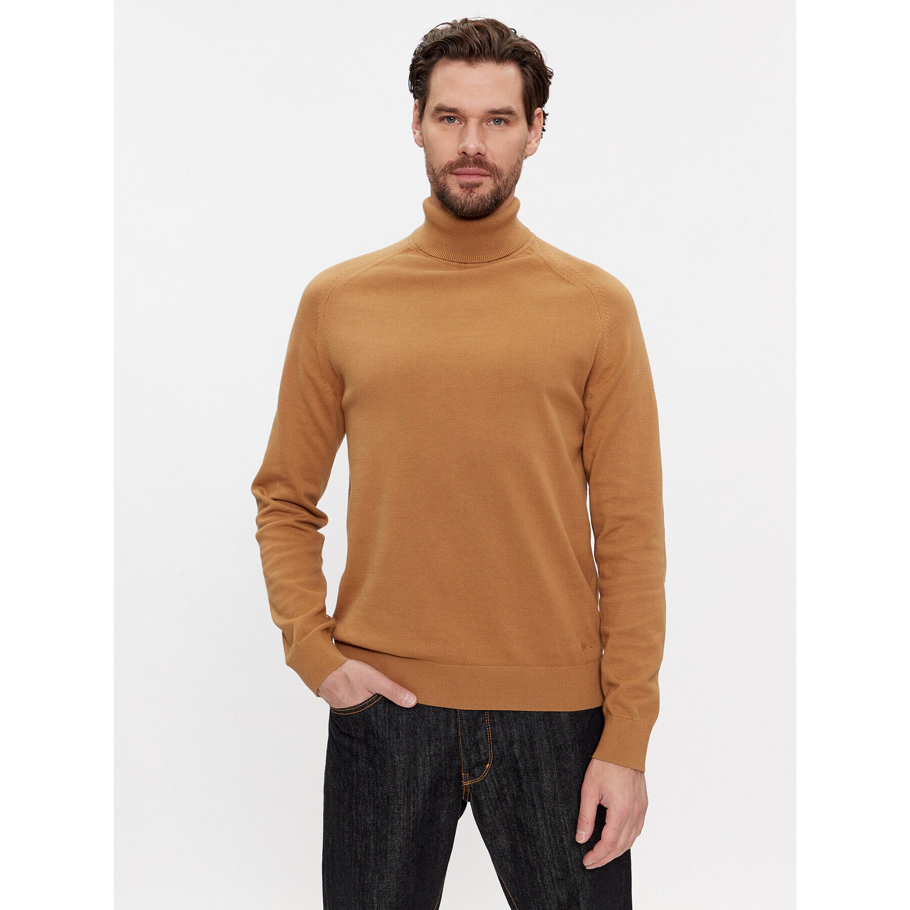 s.Oliver Sweater 2134613 Barna Regular Fit - Pepit.hu