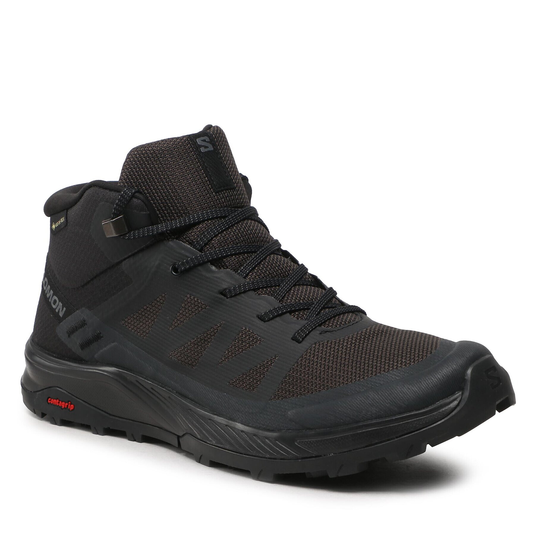 Salomon Bakancs Outrise Mid Gtx L47143500 Fekete - Pepit.hu