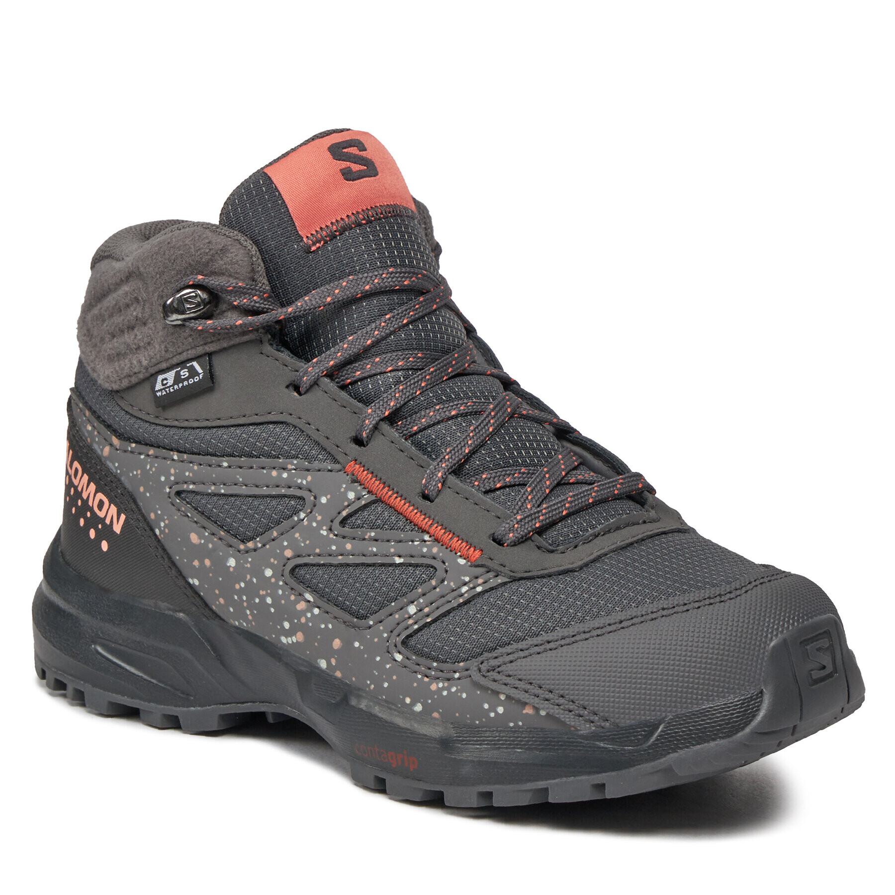 Salomon Bakancs Outway Mid Clima™ Waterproof L47283600 Szürke - Pepit.hu