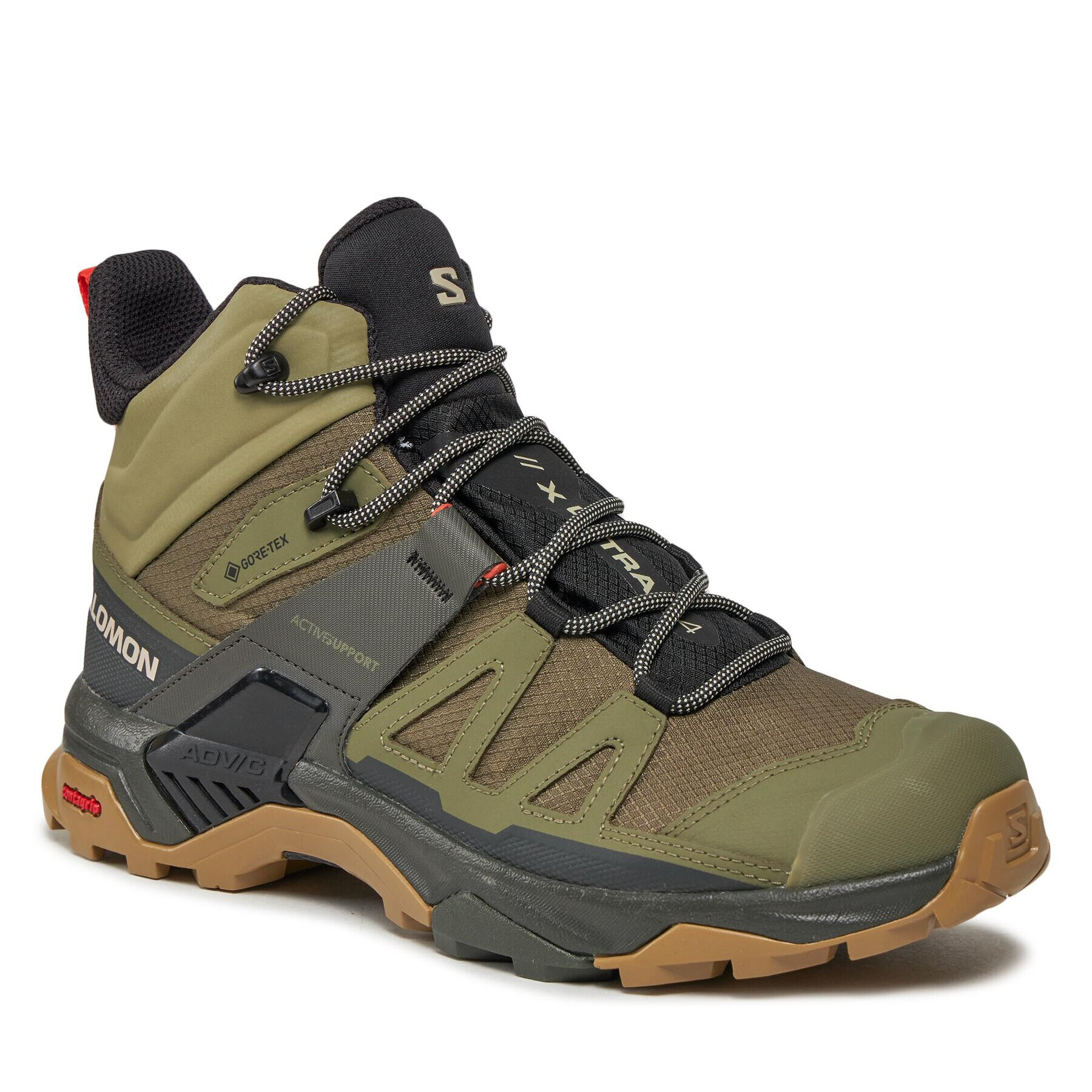 Salomon Bakancs X Ultra 4 Mid GORE-TEX L41739800 Zöld - Pepit.hu