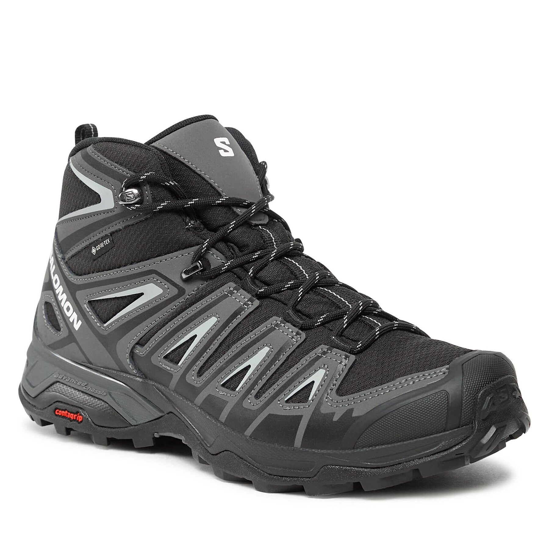 Salomon Bakancs X Ultra Pioneer Mid GORE-TEX L47170300 Fekete - Pepit.hu