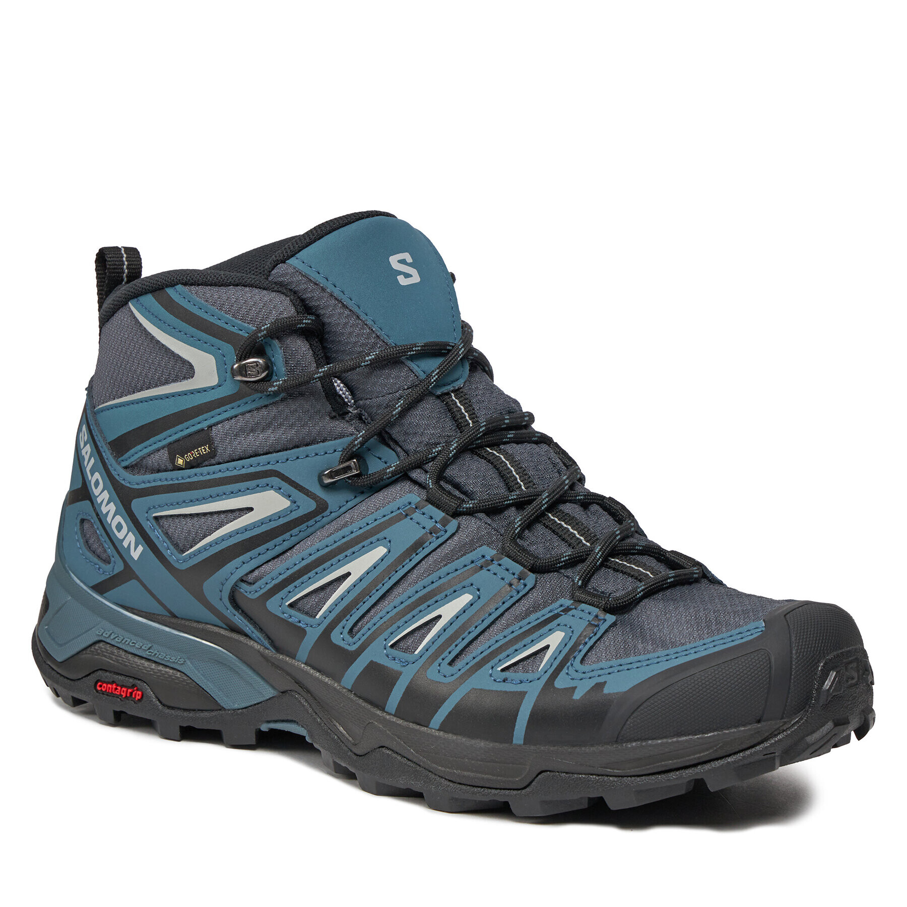 Salomon Bakancs X Ultra Pioneer Mid GORE-TEX L47196400 Fekete - Pepit.hu