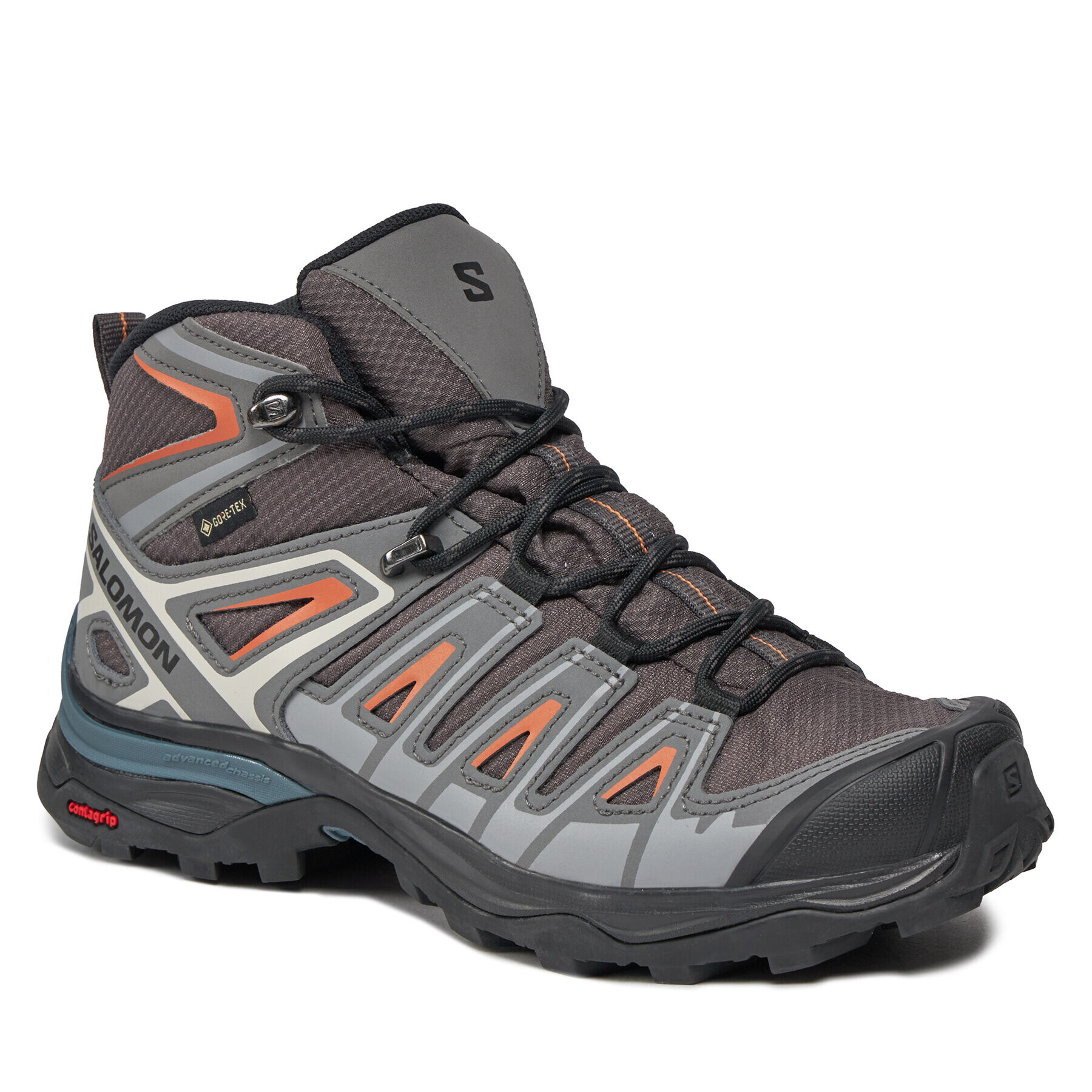 Salomon Bakancs X Ultra Pioneer Mid GORE-TEX L47196600 Szürke - Pepit.hu