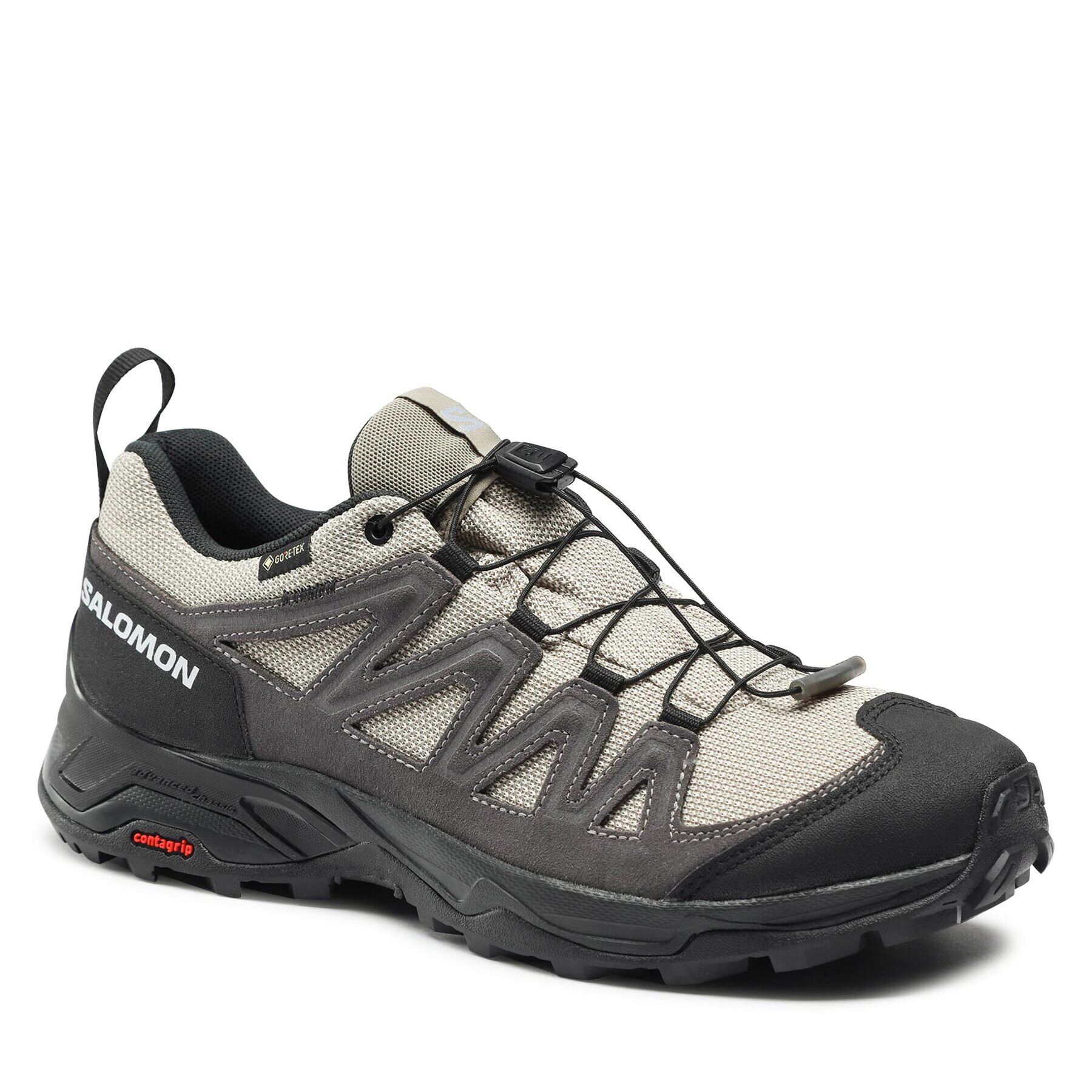 Salomon Bakancs X Ward Leather GORE-TEX L47182100 Barna - Pepit.hu