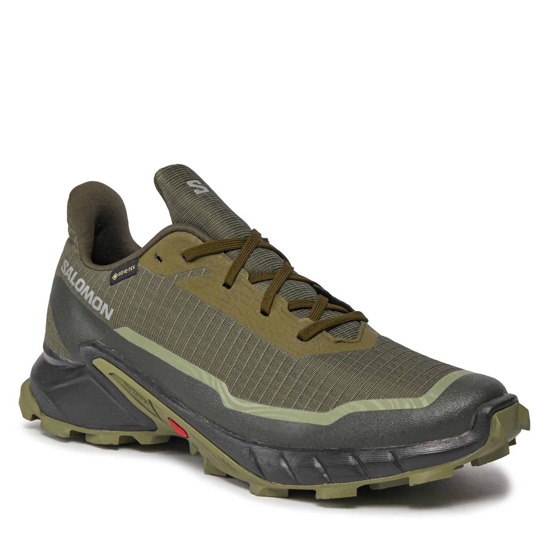 Salomon Cipő Alphacross 5 Gtx GORE-TEX 473103 29 W0 Zöld - Pepit.hu