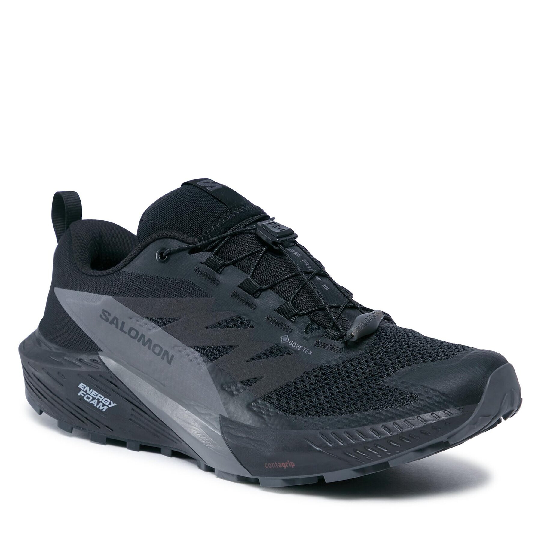 Salomon Cipő Sense Ride 5 GORE-TEX L47147200 Fekete - Pepit.hu