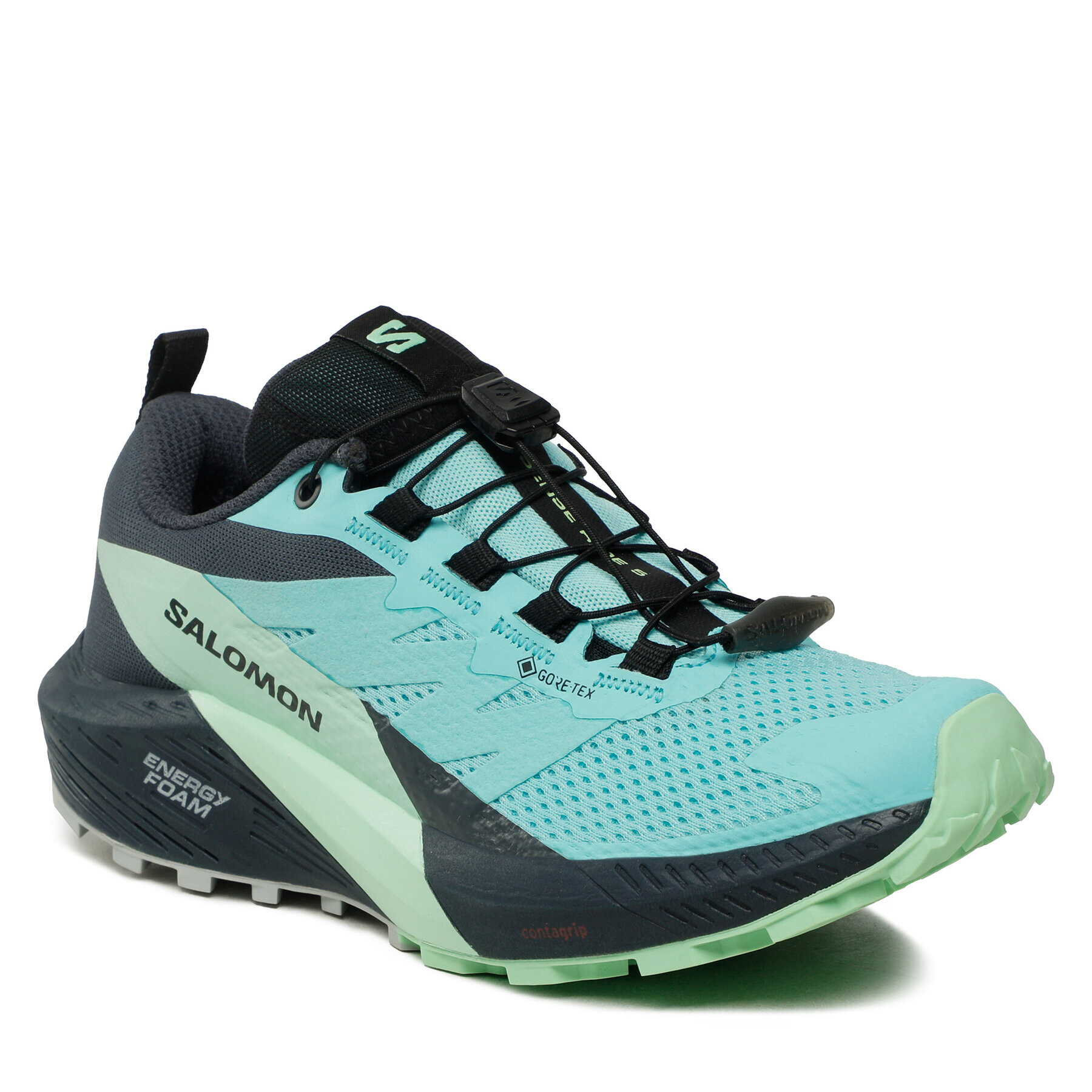 Salomon Cipő Sense Ride 5 Gore-Tex L47216000 Kék - Pepit.hu