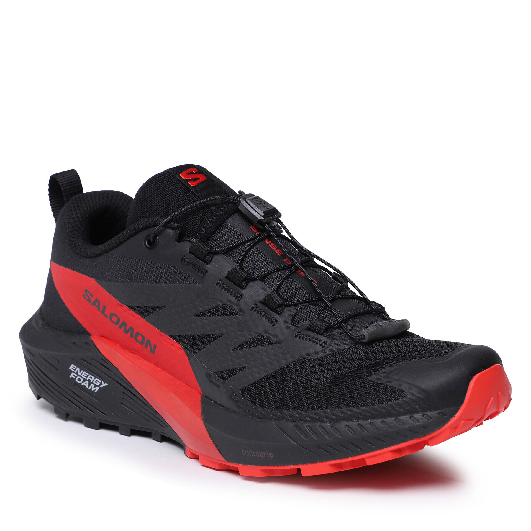 Salomon Cipő Sense Ride 5 L47214300 Fekete - Pepit.hu