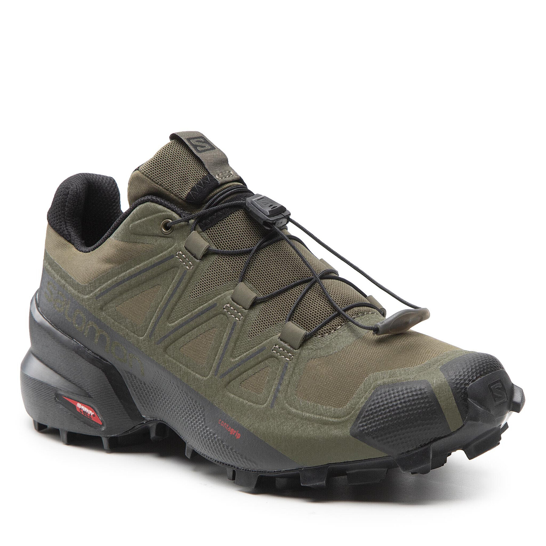 Salomon Cipő Speedcross 5 Wide 409813 26 V0 Zöld - Pepit.hu